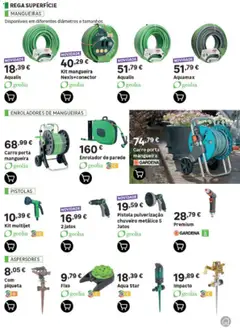 Pré-visualização Leroy Merlin Arquipélago da Madeira Jardim válido de 12.03.2026 | Página: 85 | Produtos: Porta, Mangueira, Chuveiro