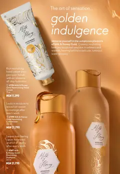 Offer preview "Oriflame - eCatalogue 10" | Page: 18 | Products: Hand cream, Honey, Conditioner, Cream