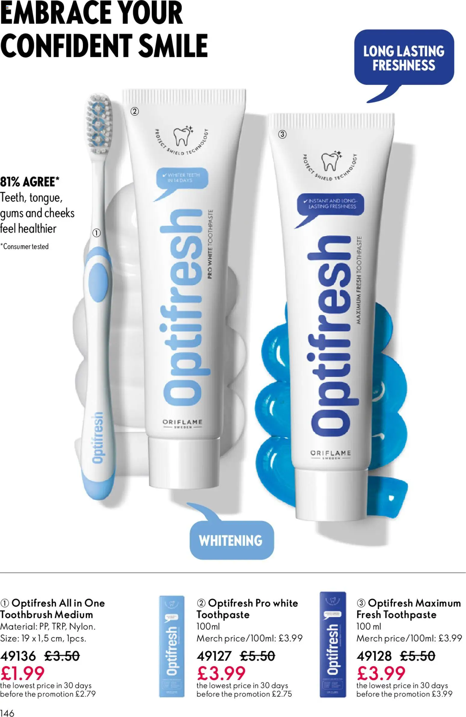 {H1} | Page: 146 | Products: Toothpaste