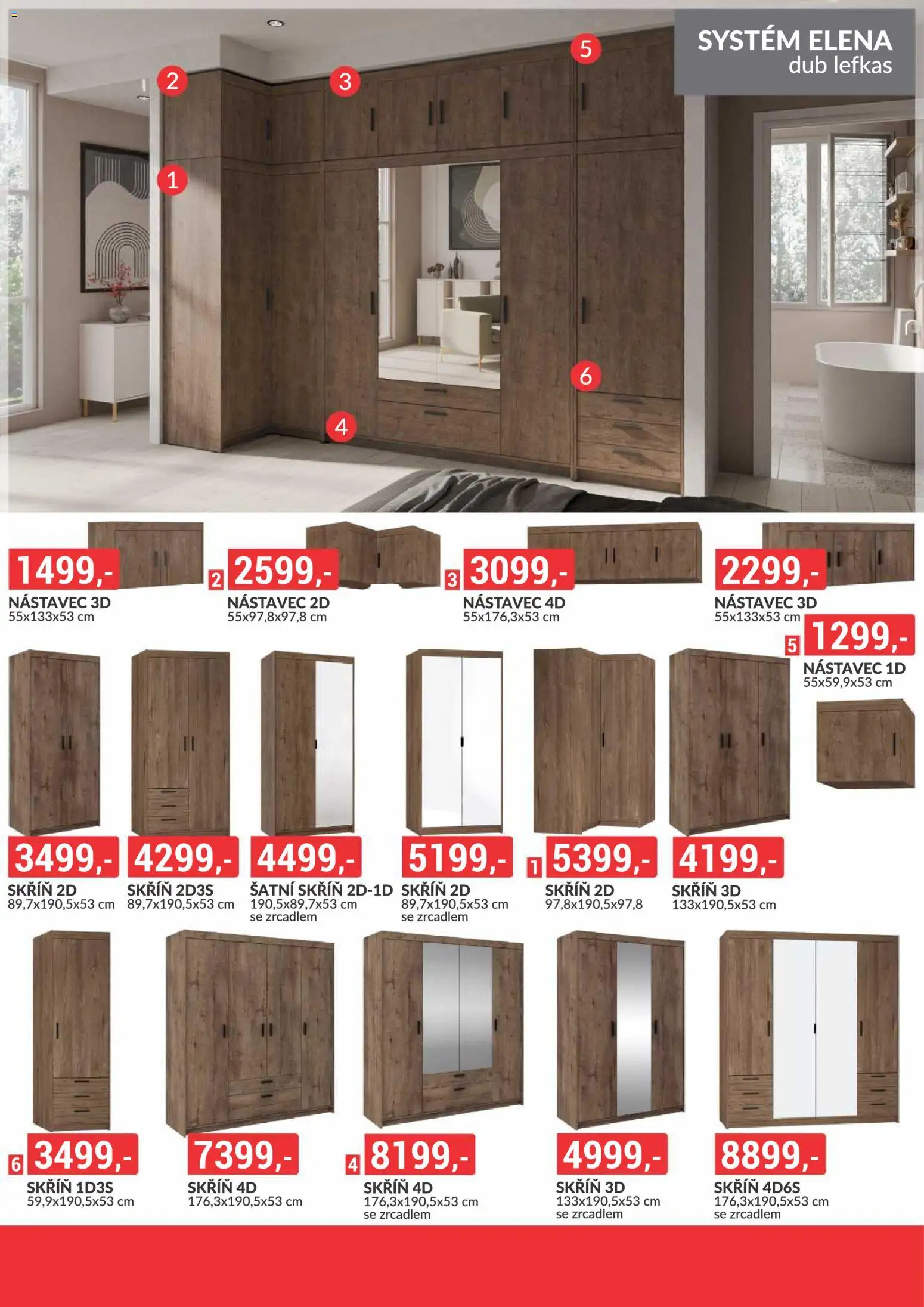 BAUMAX leták - Šatní skříně od 01.10.2026 | Strana: 62 | Produkty: Šatní skříň, Skříň