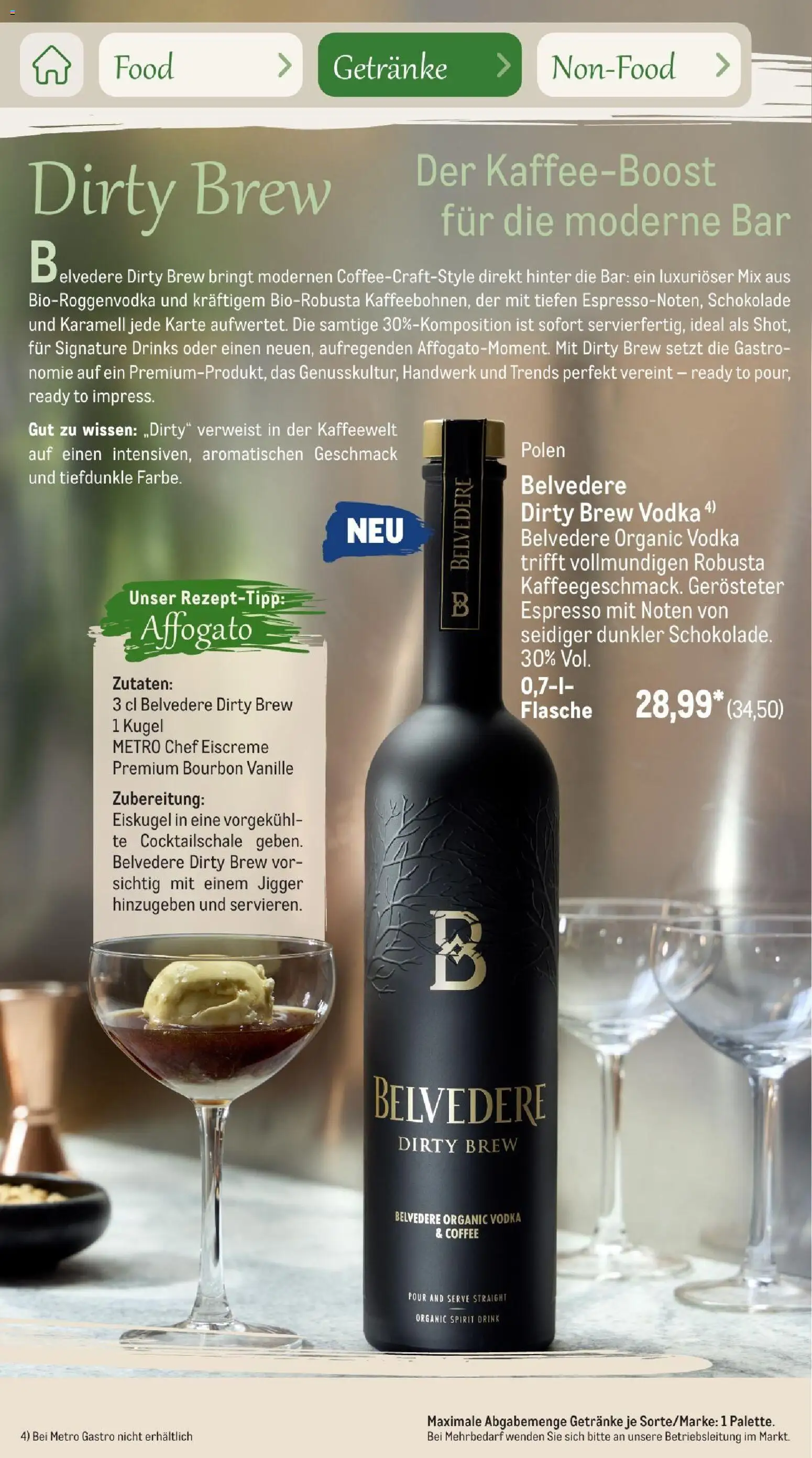 Metro Saisonkatalog Outdoor Dining – gültig ab 01.06.2026 | Seite: 79 | Produkte: Orangen, Gin, Zitronen