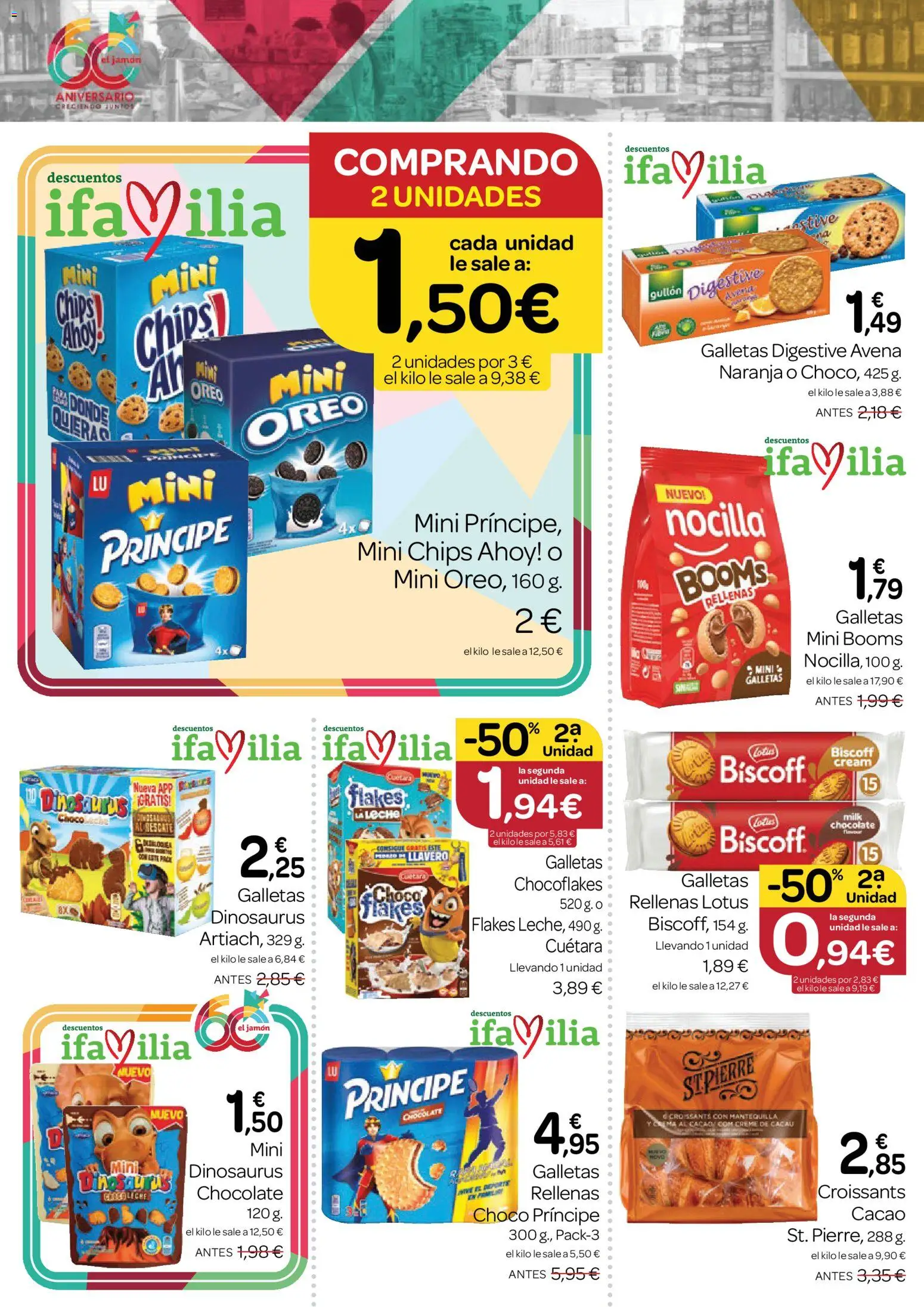Supermercados El Jamón folleto │ válido desde el 27/08/2026 | Página: 24 | Productos: Leche, Chocolate, Galletas, Lotus
