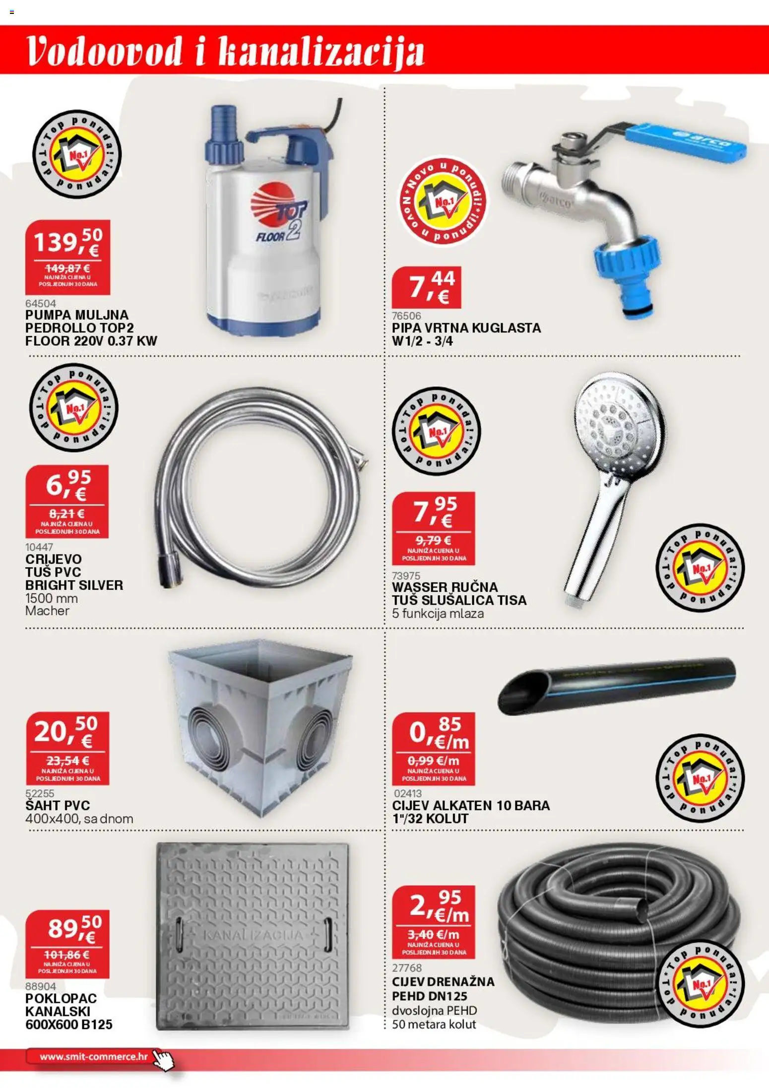 Smit Commerce katalog | vrijedi od 15.08.2026 | Stranica: 6 | Proizvodi: Tuš