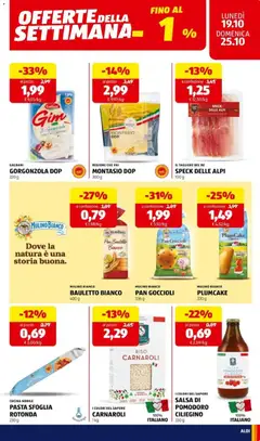 Anteprima del volantino Aldi volantino valido a partire dal 19/10/2026 | Pagina: 21 | Prodotti: Riso Carnaroli, Riso, Pasta sfoglia, Salsa