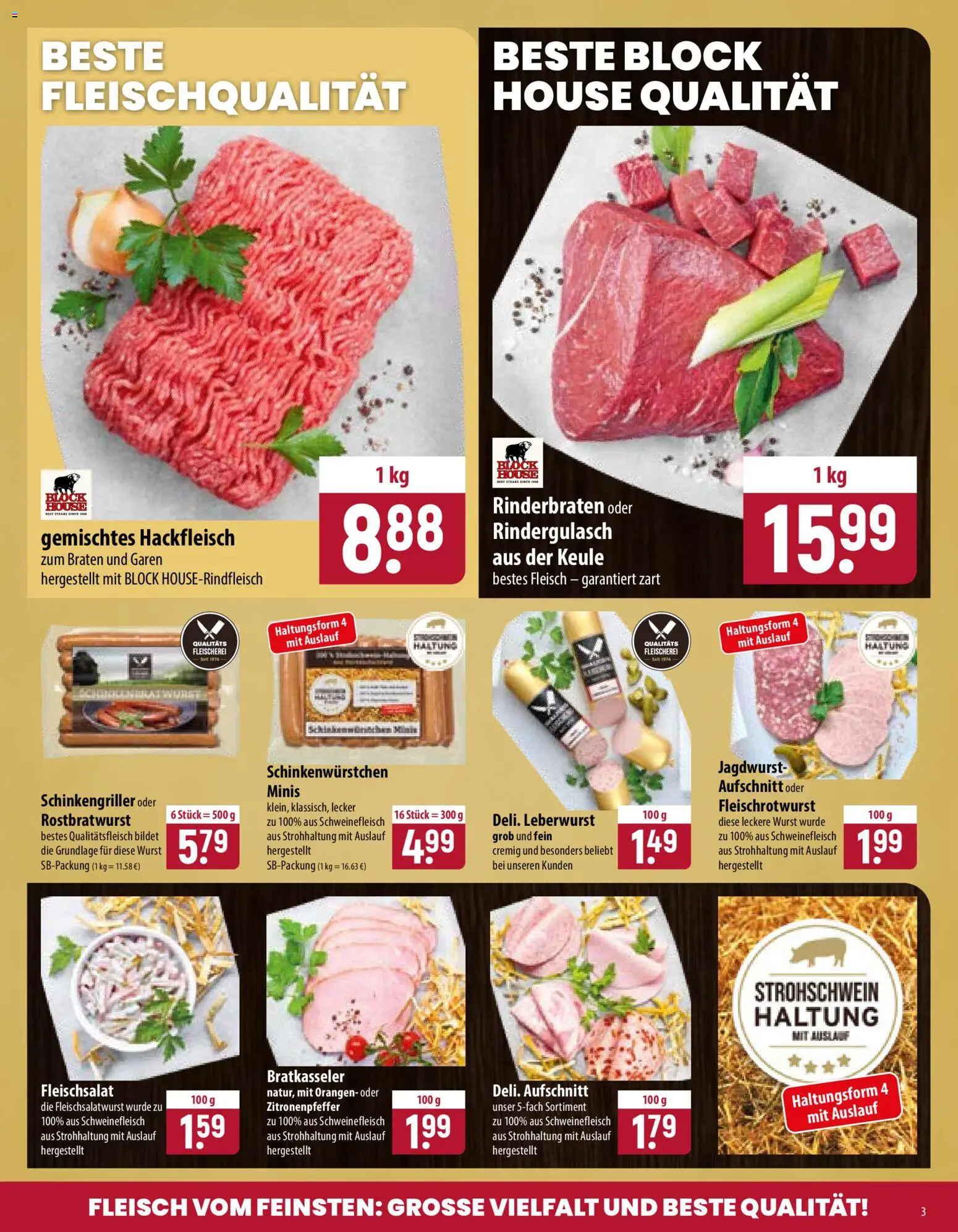 Famila Prospekt – gültig ab 02.11.2026 | Seite: 3 | Produkte: Rindergulasch, Orangen, Wurst, Fleisch