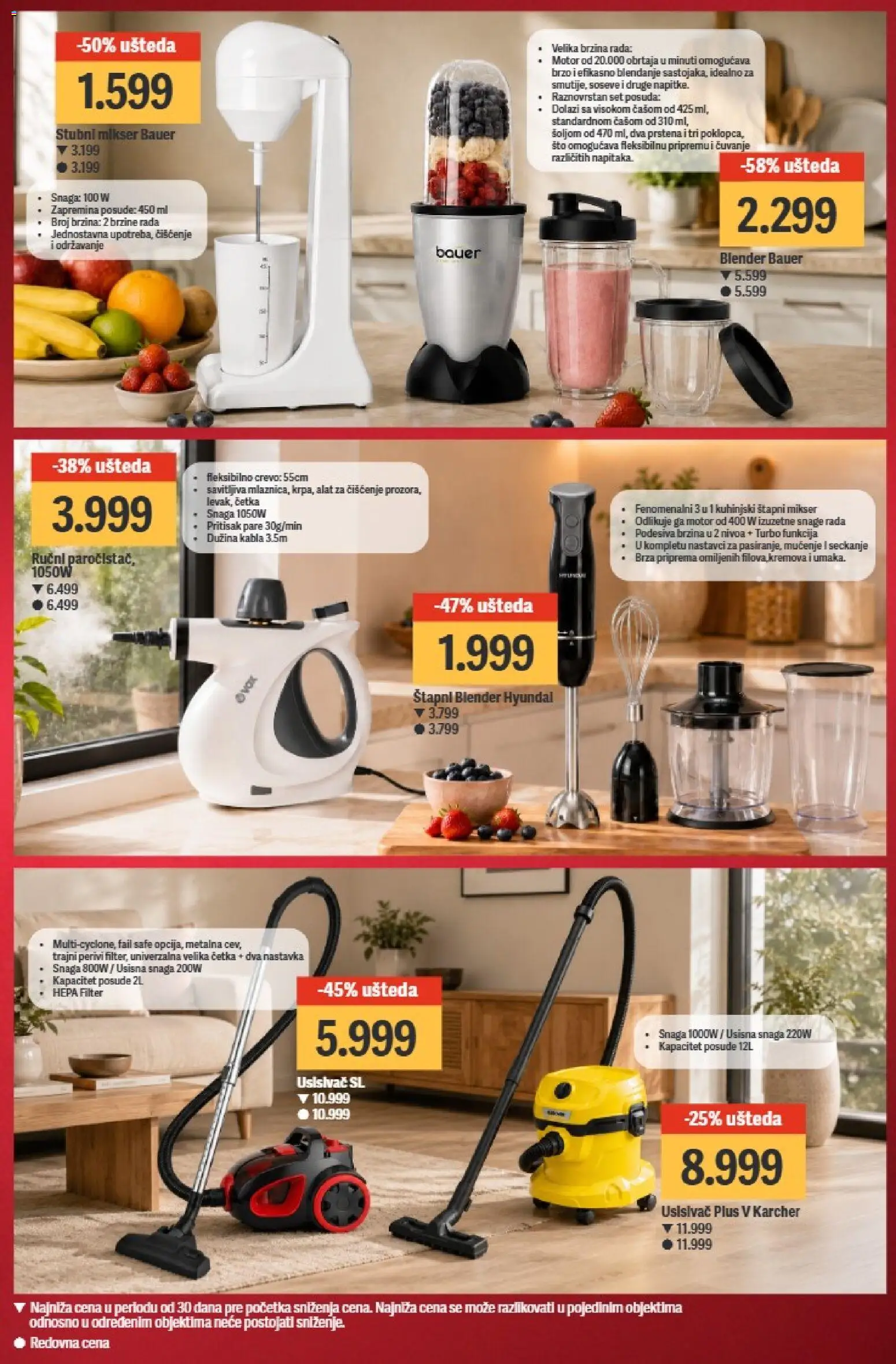 Mega Maxi katalog - važi od 04.06.2026 | Strana: 4 | Proizvode: Mikser, Sto, Četka, Blender