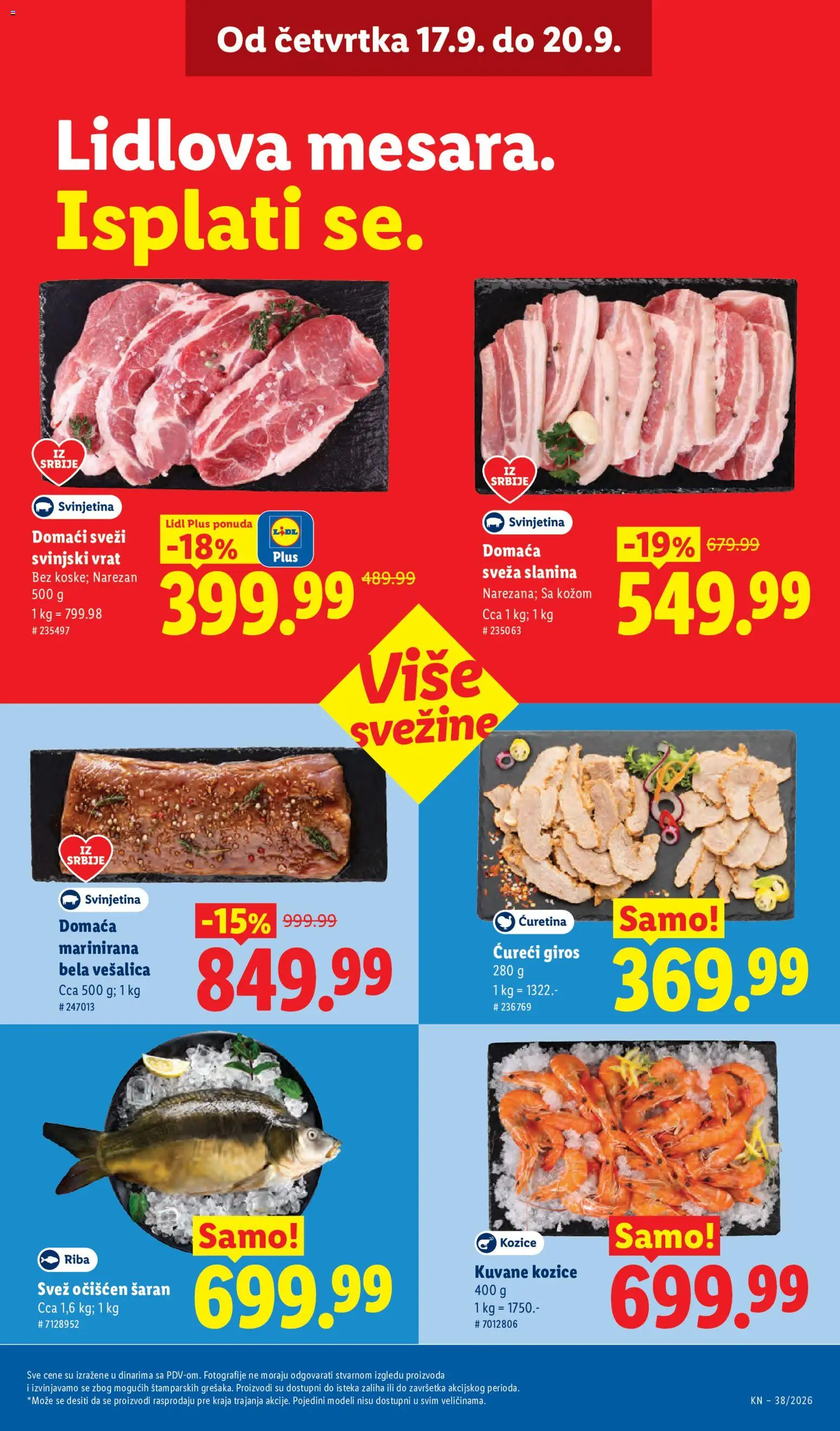Lidl katalog - važi od 17.09.2026 | Strana: 23