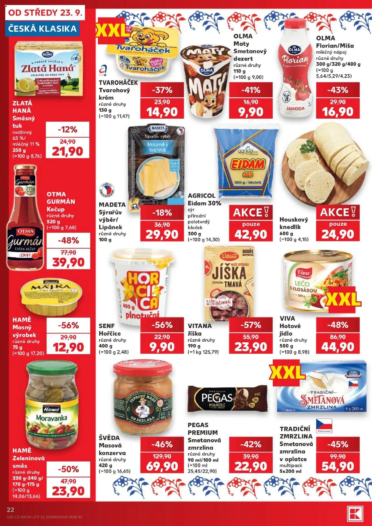 Kaufland leták - Praha 8 od 23.09.2026 | Strana: 22