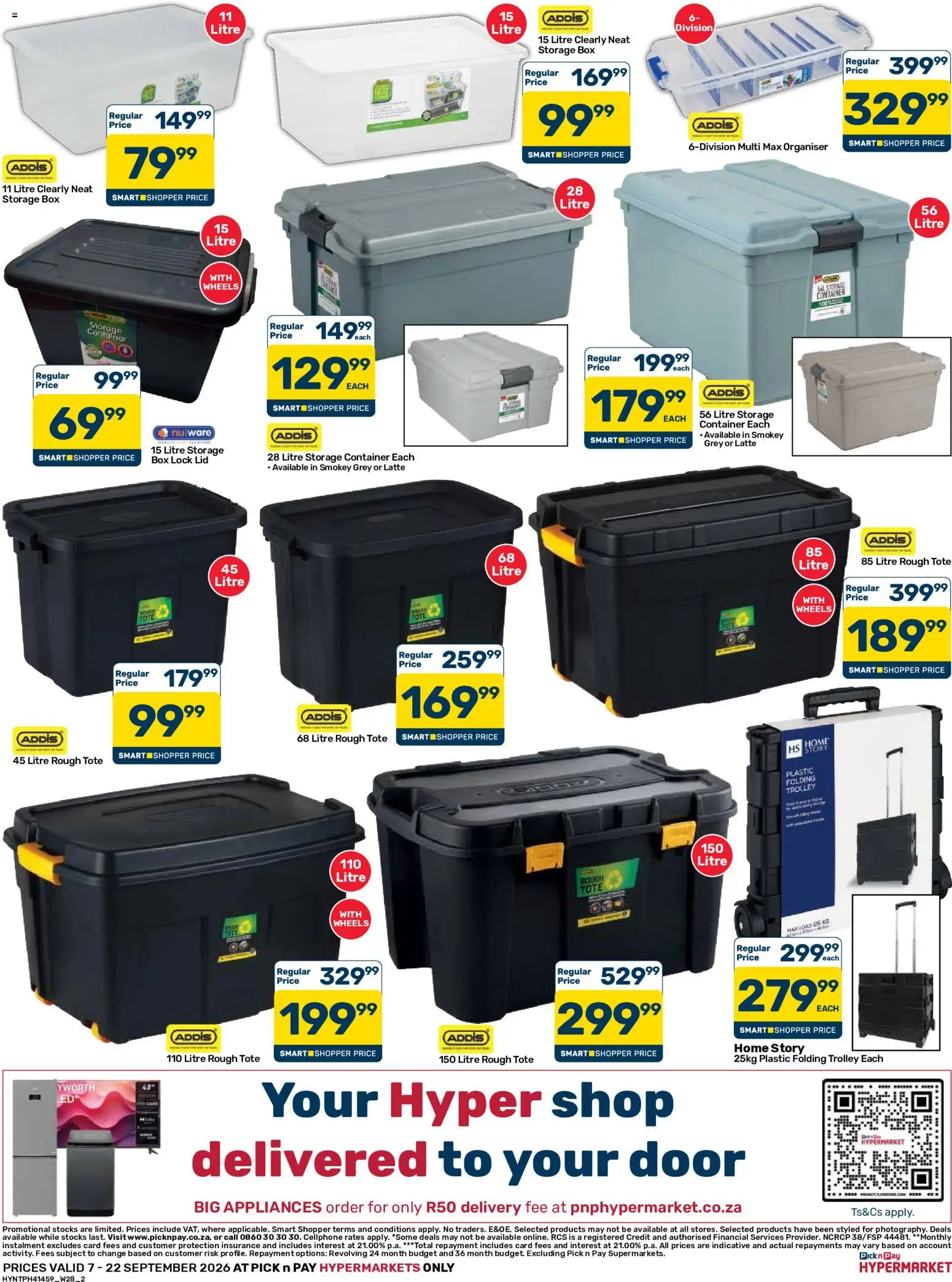 New Pick n Pay catalogue – valid from 07/09/2026 | Page: 2 | Products: Lock, Box