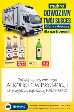 Pogląd oferty "Makro gazetka - Dostawy dla gastronomii" - ważna od 04.05.2026