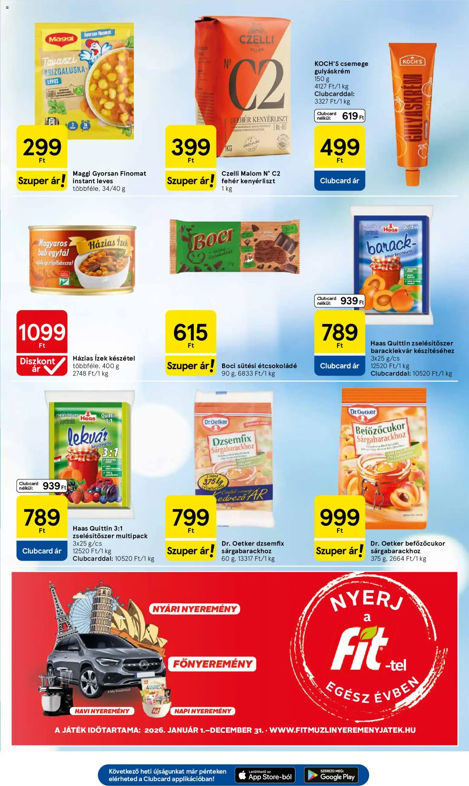 Tesco akciós ujság - amely érvényes a következő dátumtól: 11.06.2026 | Oldal: 21 | Termékek: Játék, Gulyáskrém, Lekvár, Étcsokoládé