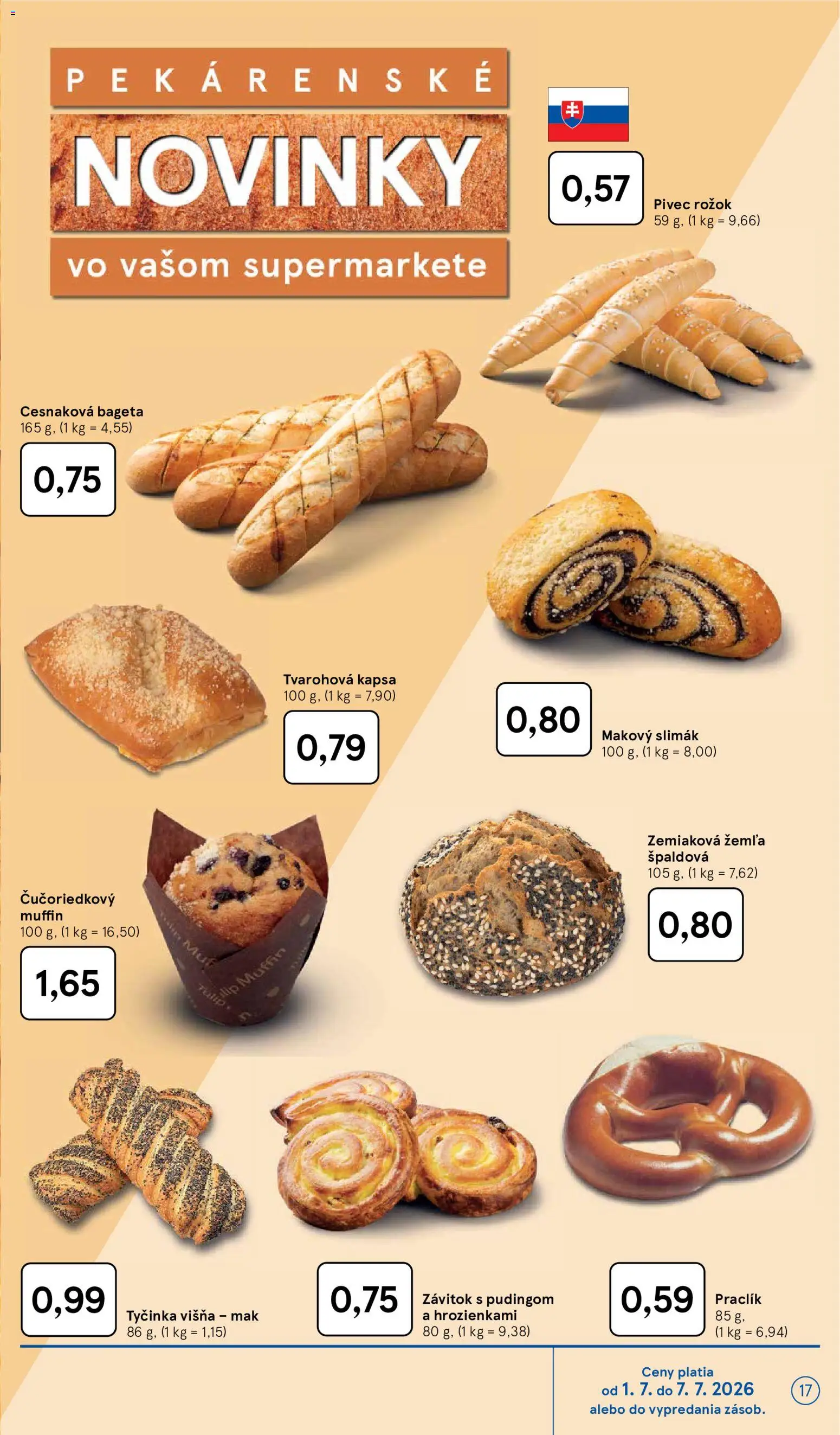 Nové Tesco akcie – leták je platný od 01.07.2026 | Strana: 17