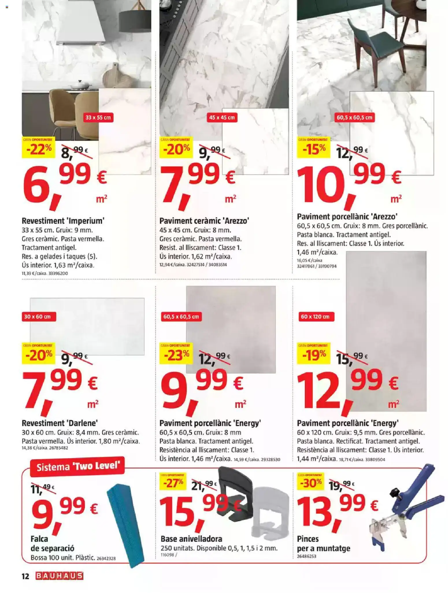 Bauhaus folleto Cat │ válido desde el 22/10/2026 | Página: 12 | Productos: Pasta