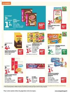 Auchan - Prévisualisation de GAUFRETTES FOURRÉES AU LAIT ET NOISETTES KNOPPERS, Gaufrettes fourrées au lait et noisettes valide à partir de 25/08/2026 | Page: 20 | Produits: Crêpes, Lotus, Chocolat noir, Gaufres
