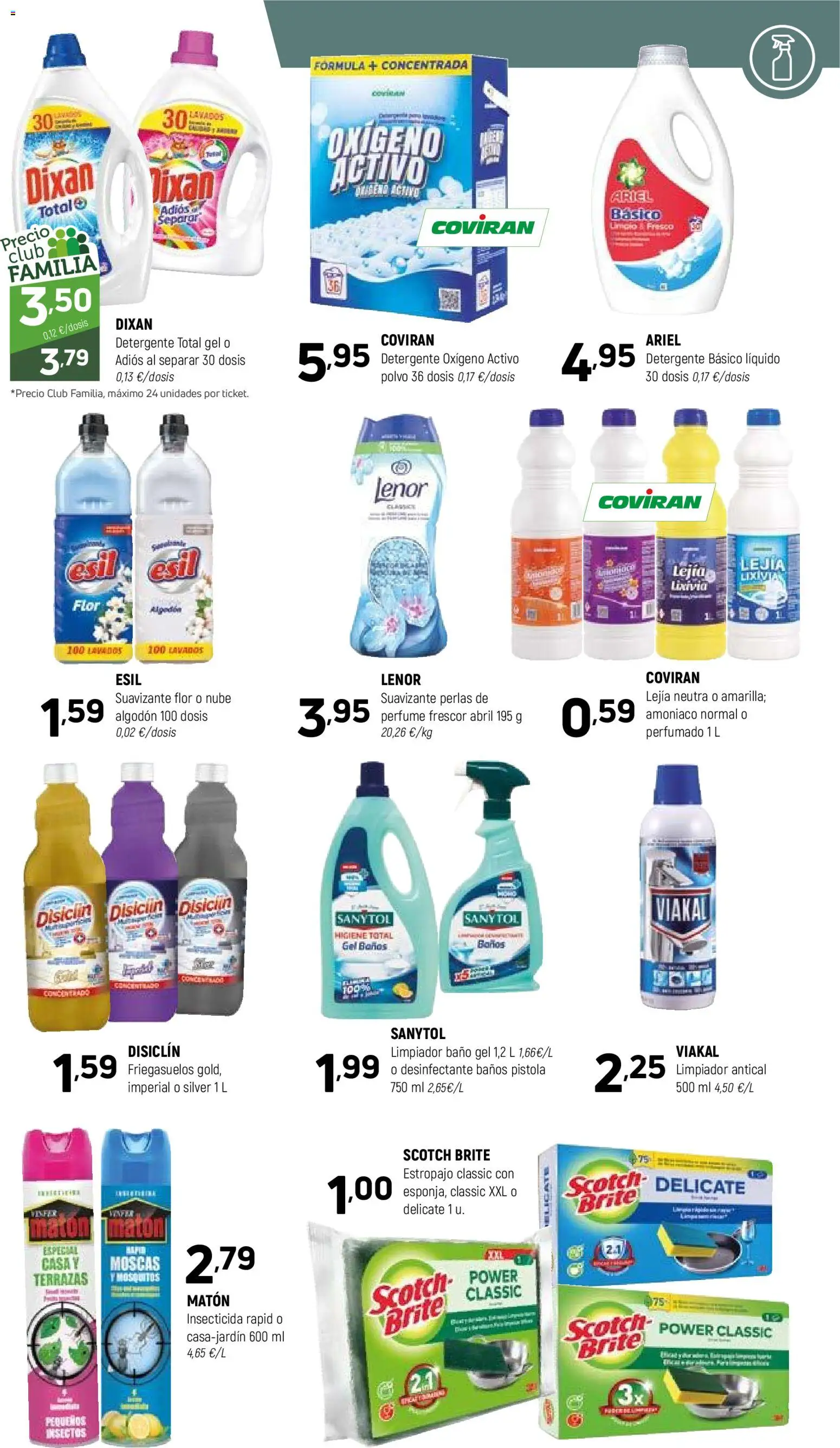 Coviran - Figueres │ válido desde el 19.05.2026 | Página: 15 | Productos: Perfume, Polvo, Detergente, Baño