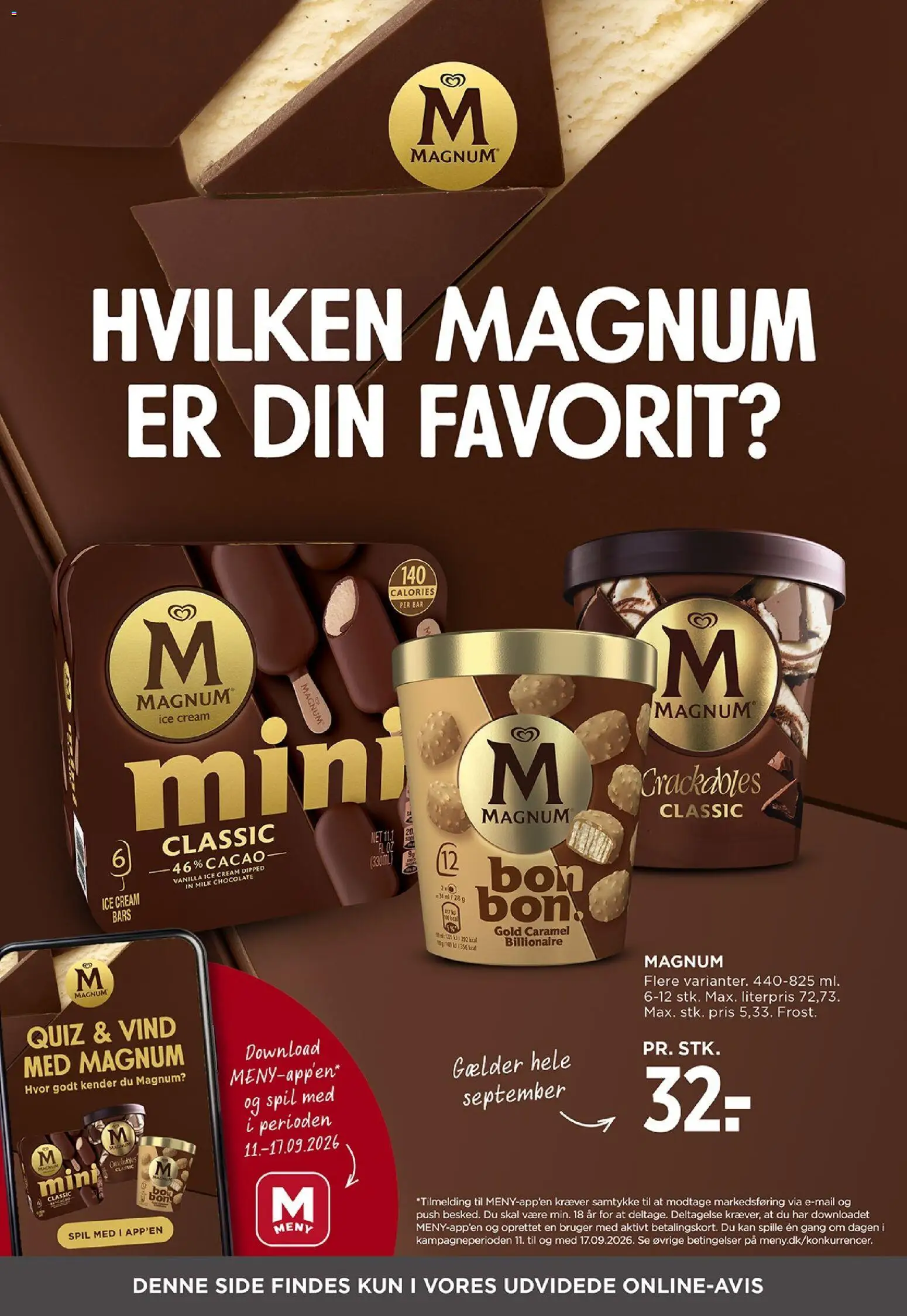 Meny tilbudsavis – gyldig fra 11/09/2026 | Side: 36 | Produkter: Spil