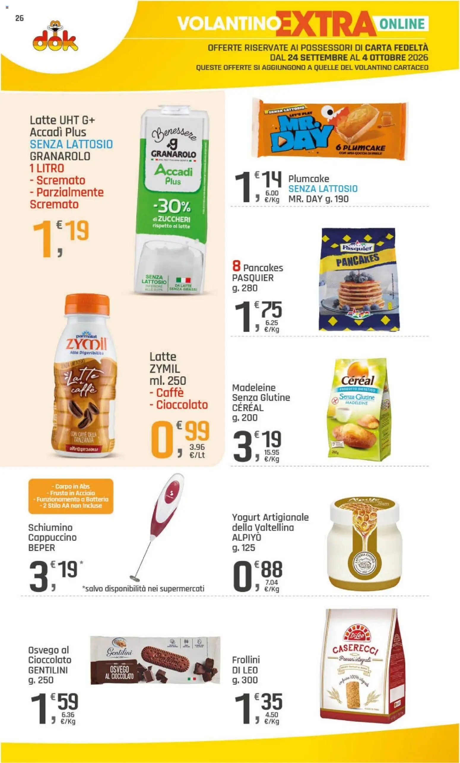Volantino DOK del 24/09/2026 | Pagina: 26