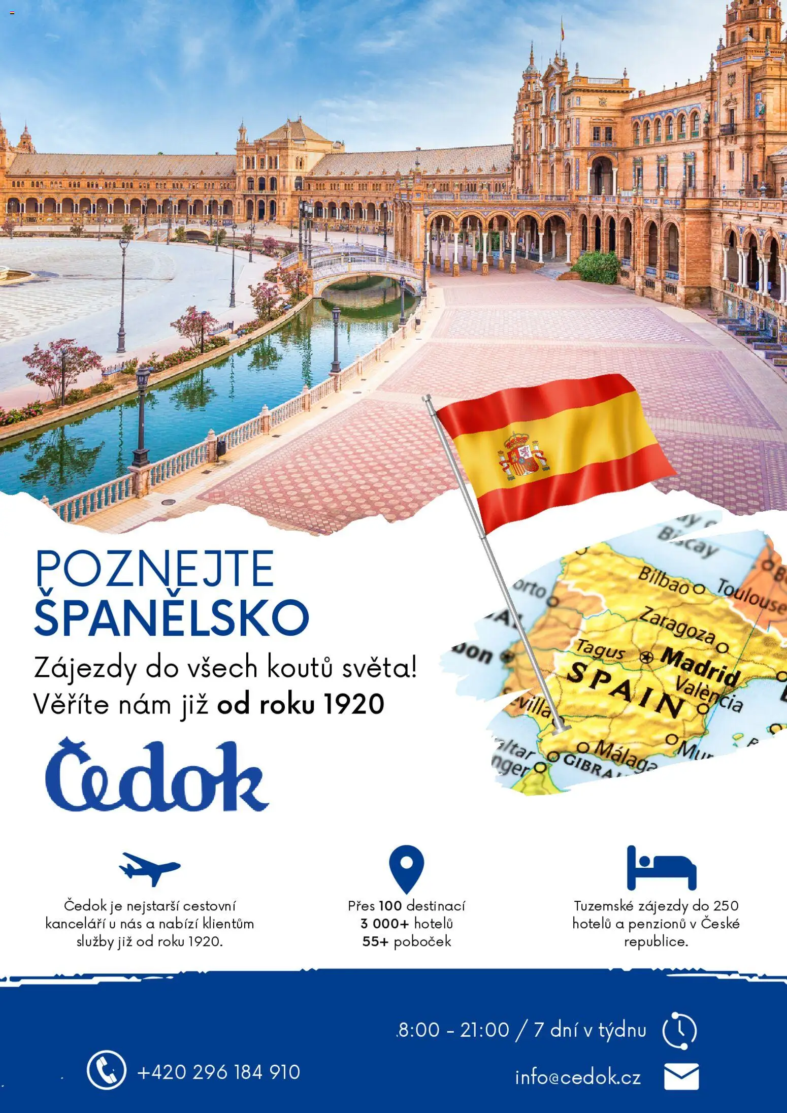 Čedok katalog Španělsko od 09.06.2026 | Strana: 1