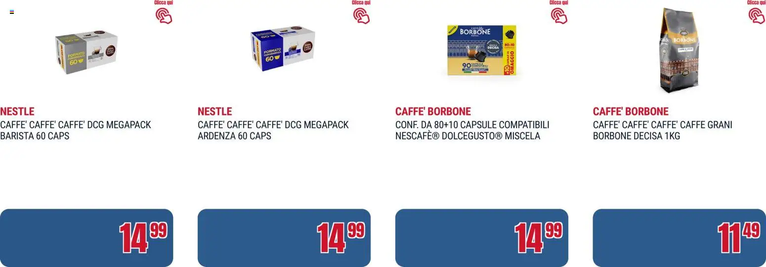 Volantino Trony del 28.04.2026 | Pagina: 28 | Prodotti: Caffè