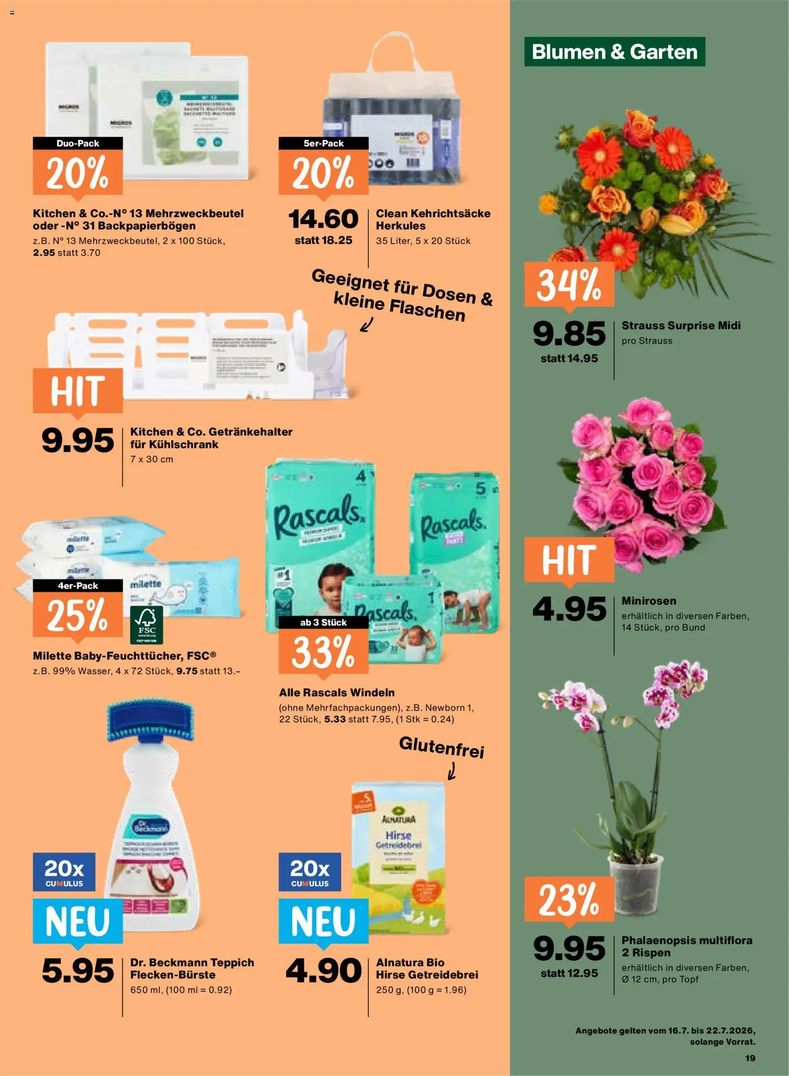 Migros aktionen – gültig ab 16.07.2026 | Seite: 19