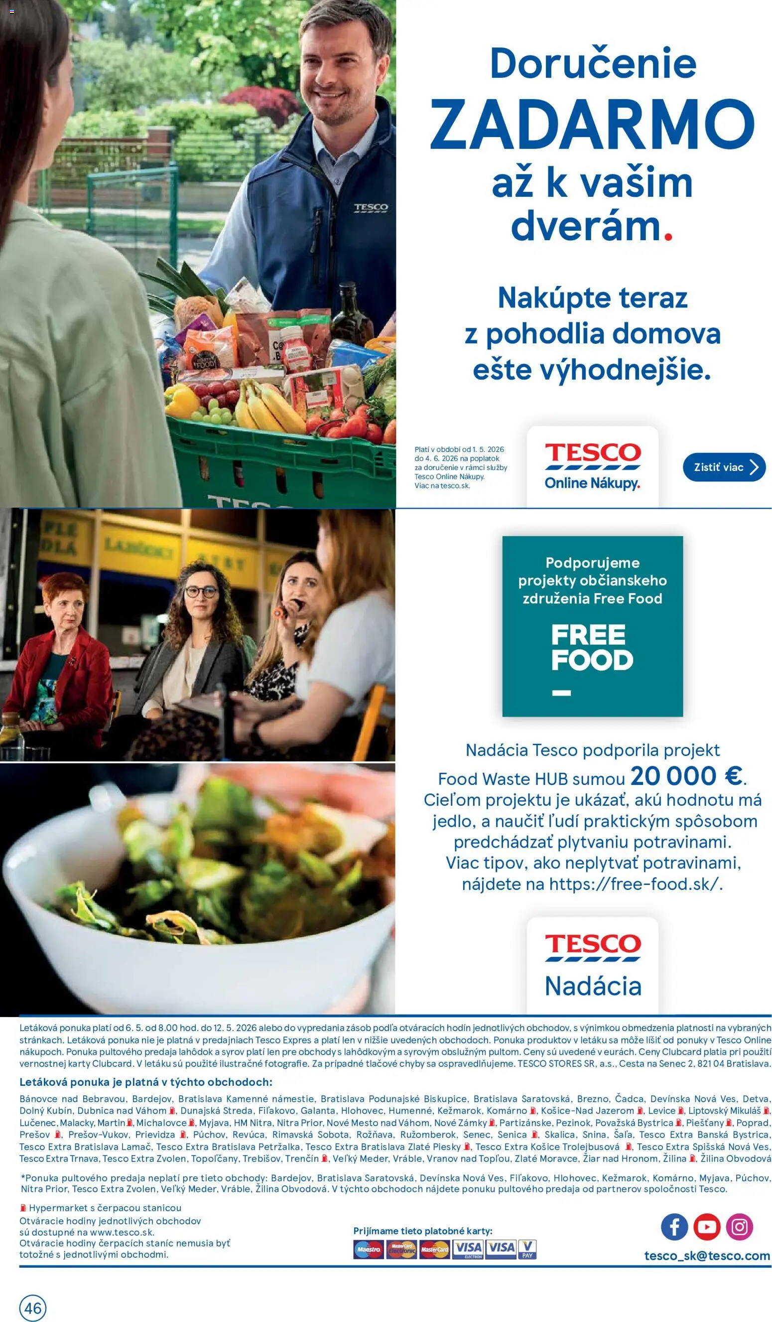 Nové Tesco akcie – leták je platný od 06.05.2026 | Strana: 46