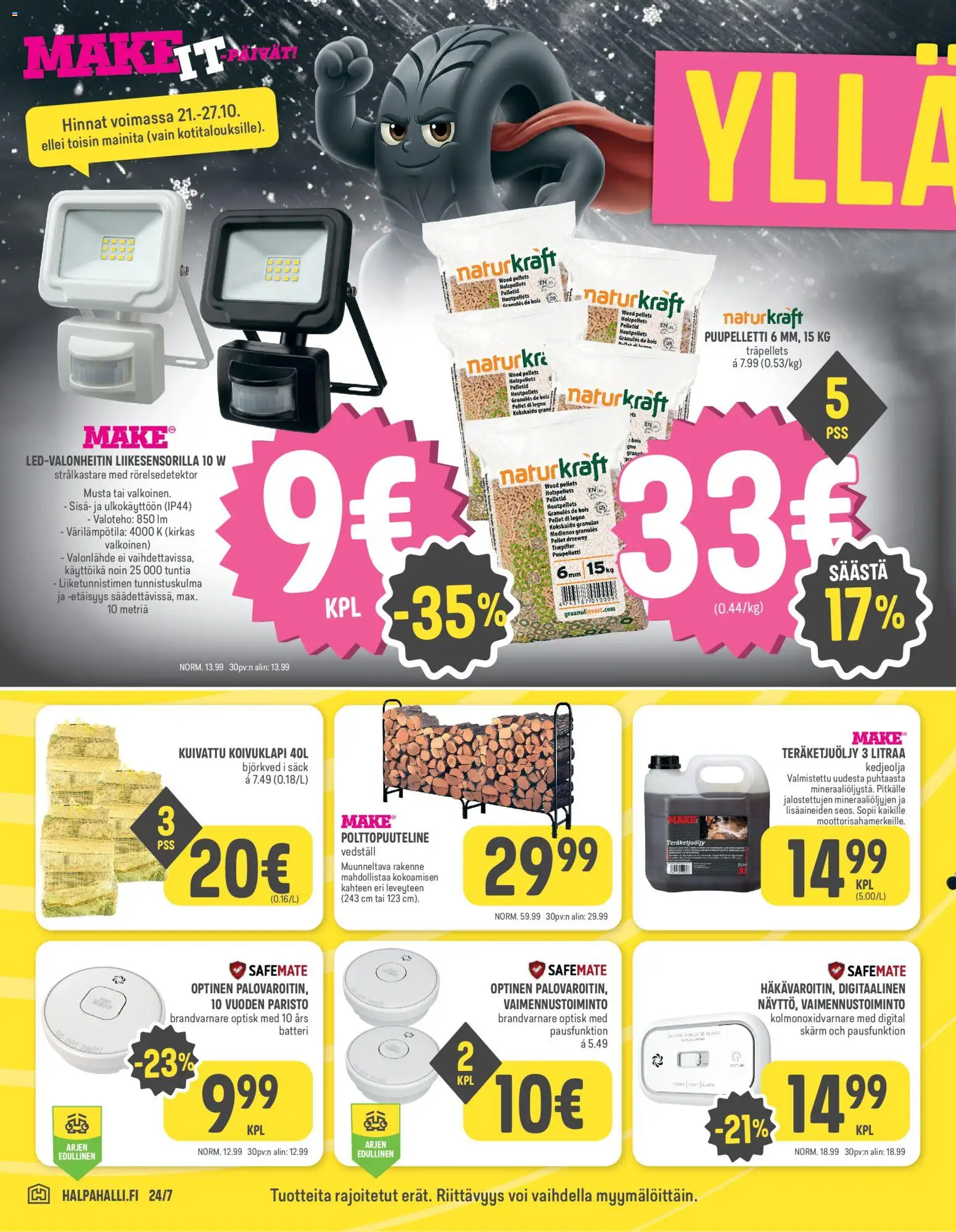 Halpa Halli tarjoukset – voimassa 21/10/2026 alkaen | Sivu: 12