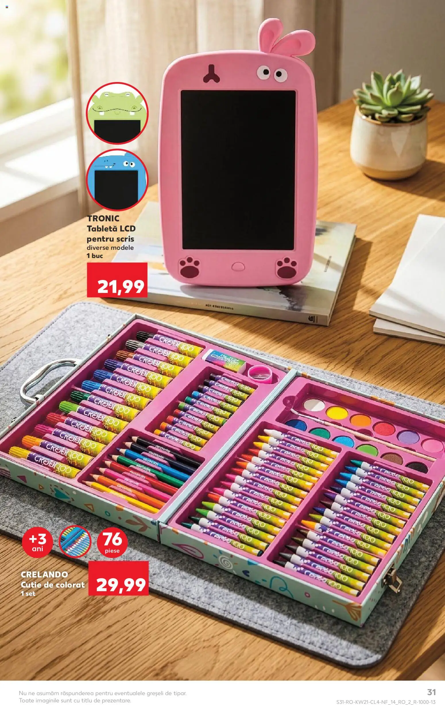 Noul catalog Kaufland – valabil de la 20.05.2026 | Pagină: 31 | Produse: Tabletă, Cutie