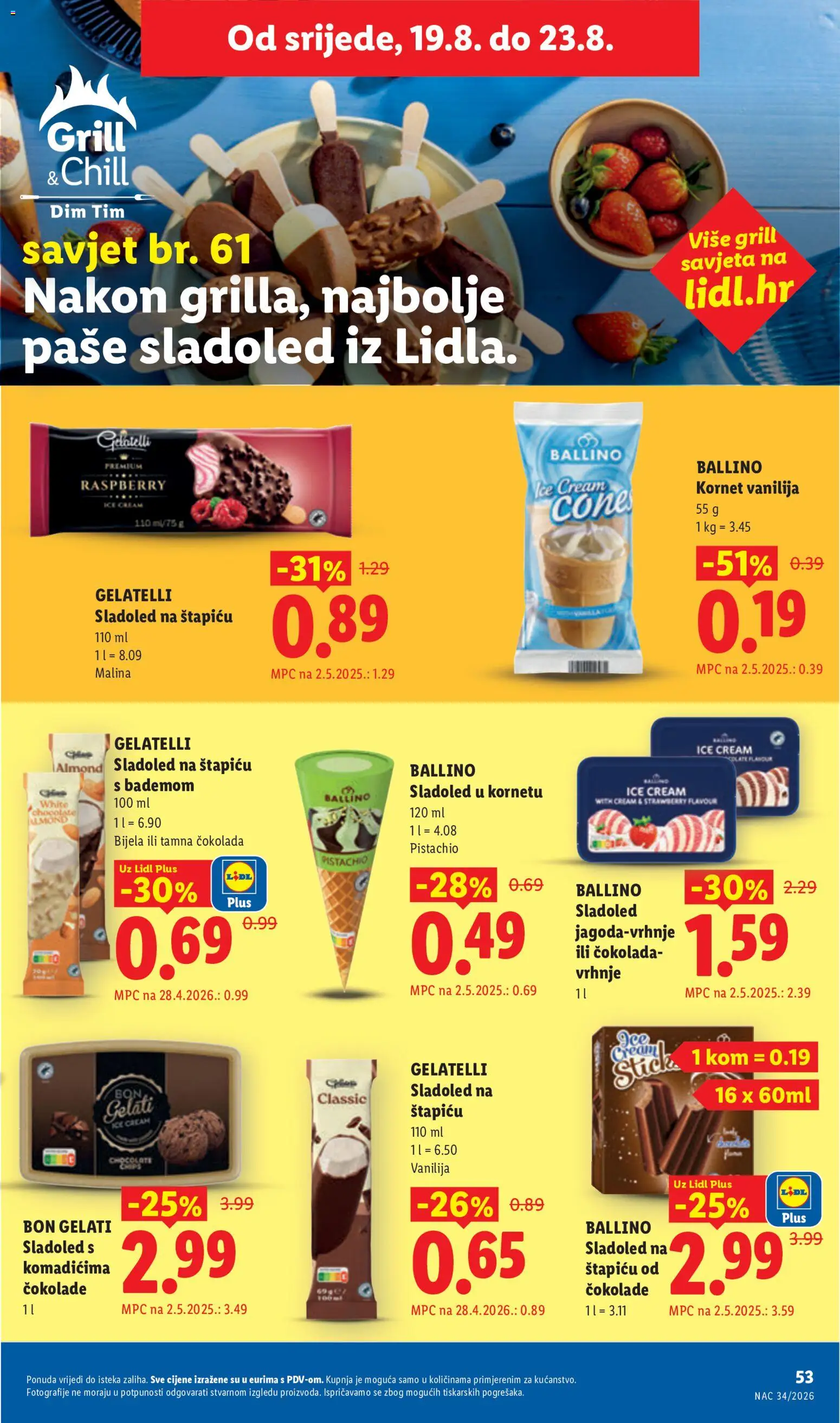 Lidl katalog | vrijedi od 17.08.2026 | Stranica: 53