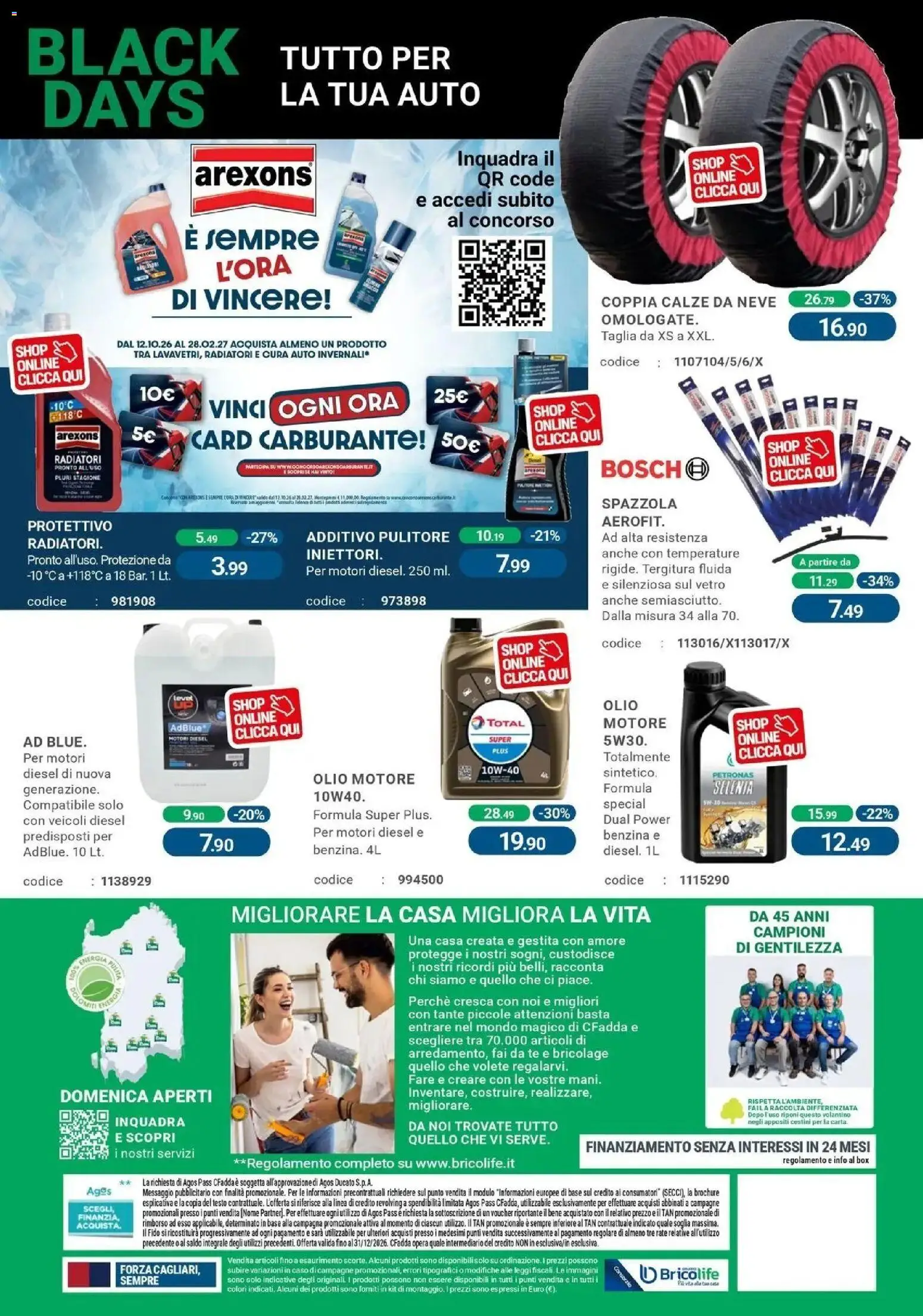 Nuovo CFadda volantino Carbonia dal 29/10/2026 > offerte anteprima 🛍️ | Pagina: 16 | Prodotti: Spazzola, Olio motore, Tè, Olio