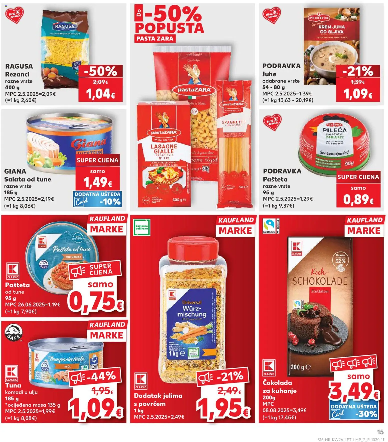 Kaufland katalog | vrijedi od 24.06.2026 | Stranica: 15