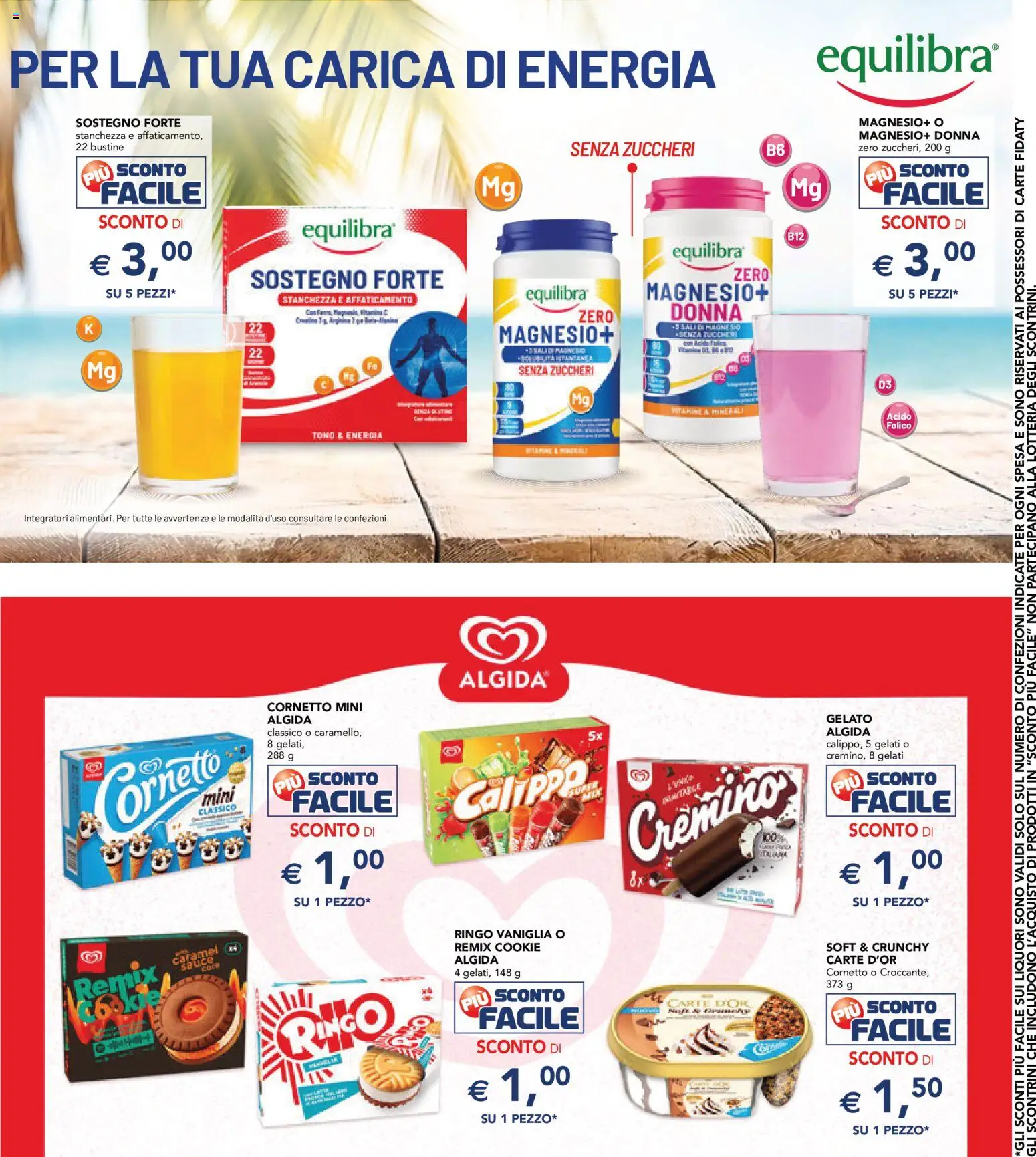 Volantino Esselunga S del 16/07/2026 | Pagina: 25 | Prodotti: Cornetto, Gelato, Paccheri