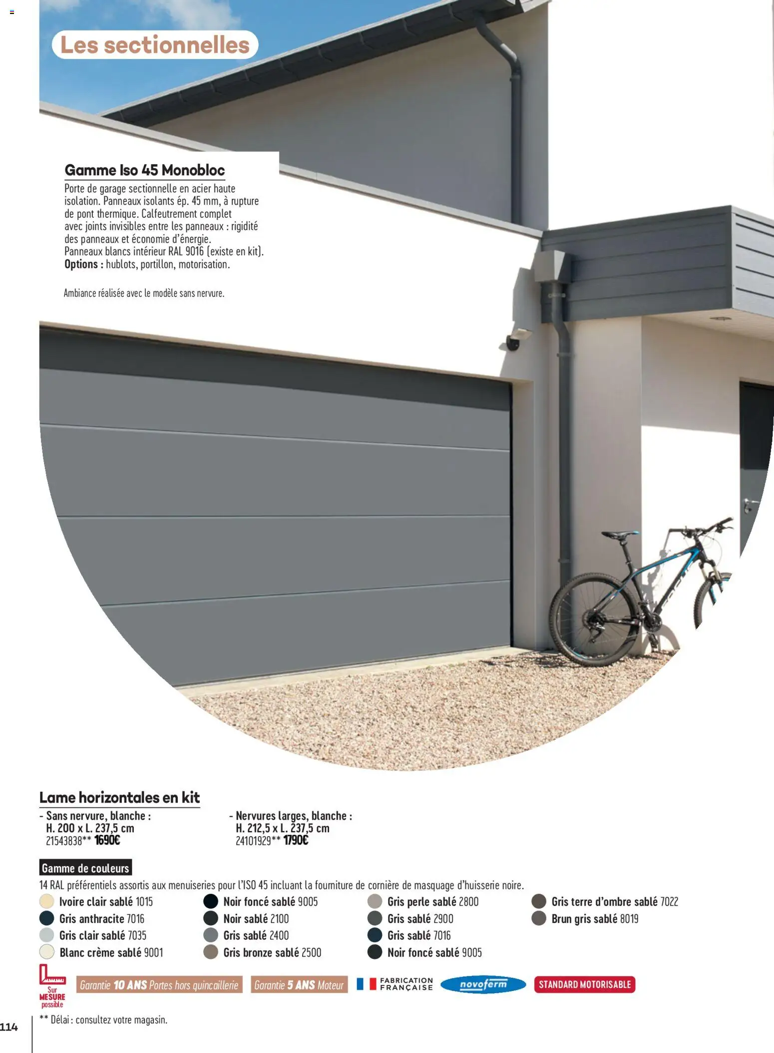 {H1} | Page: 114 | Produits: Porte, Portes, Crème