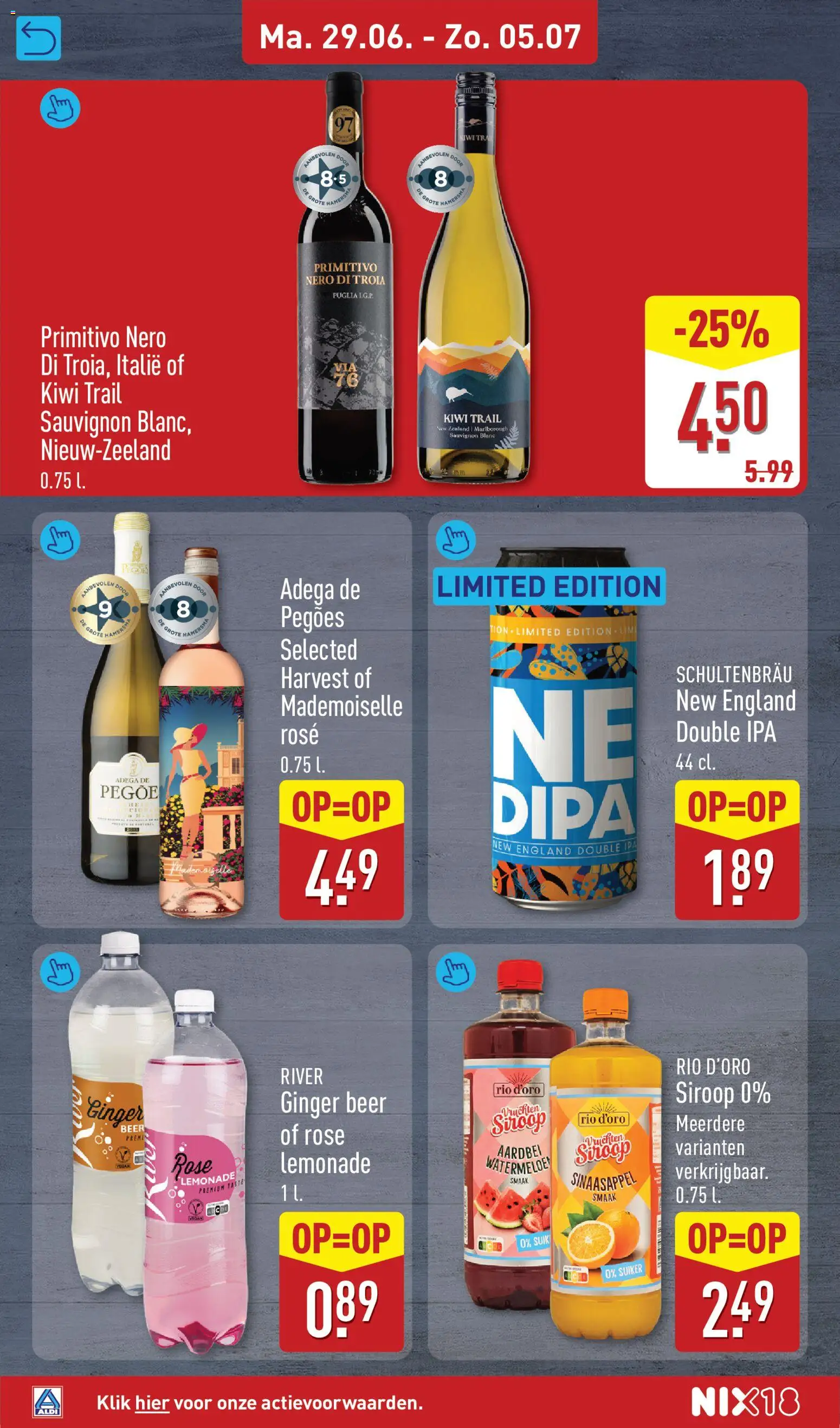 {H1} | Pagina: 14 | Producten: Waffelini, Kiwi, Aardbei
