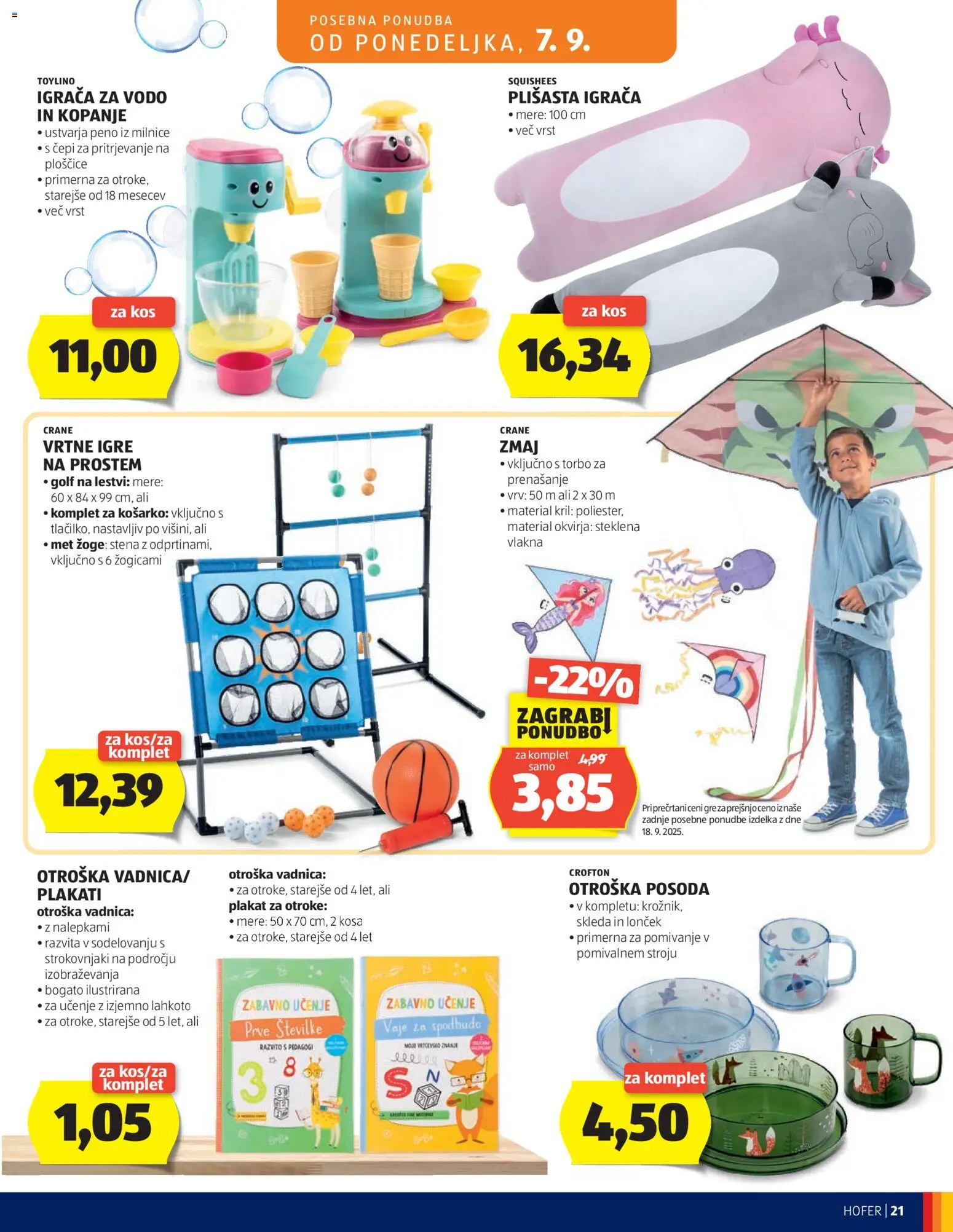 Hofer SI katalog | vrijedi od 02.09.2026 | Stranica: 21