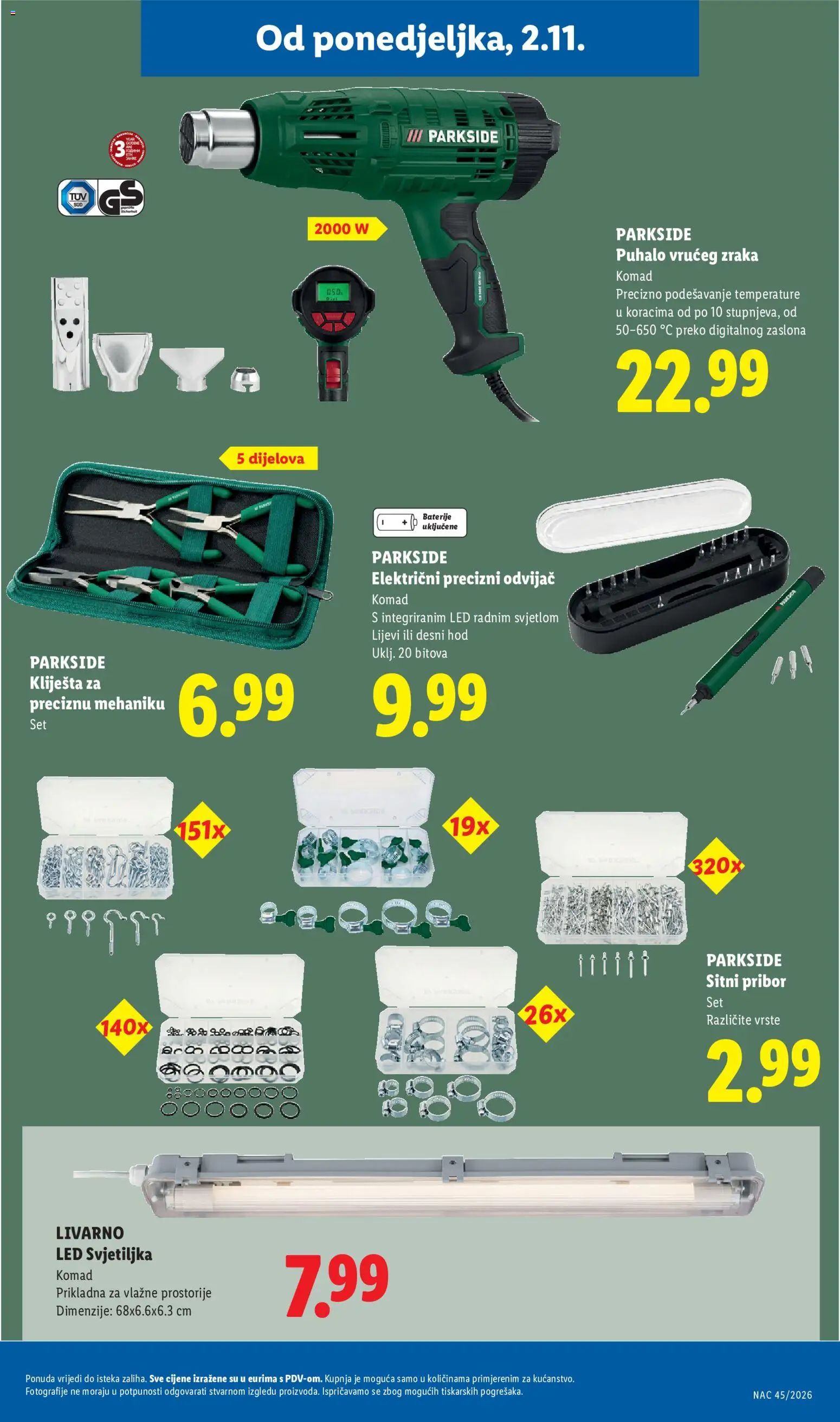 Lidl katalog | vrijedi od 02.11.2026 | Stranica: 31