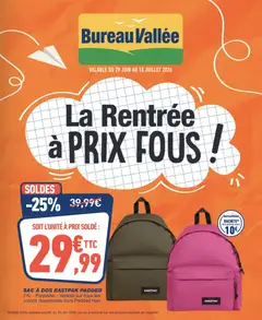 Bureau Vallée - Prévisualisation de Bureau Vallée catalogue valide à partir de 29/06/2026