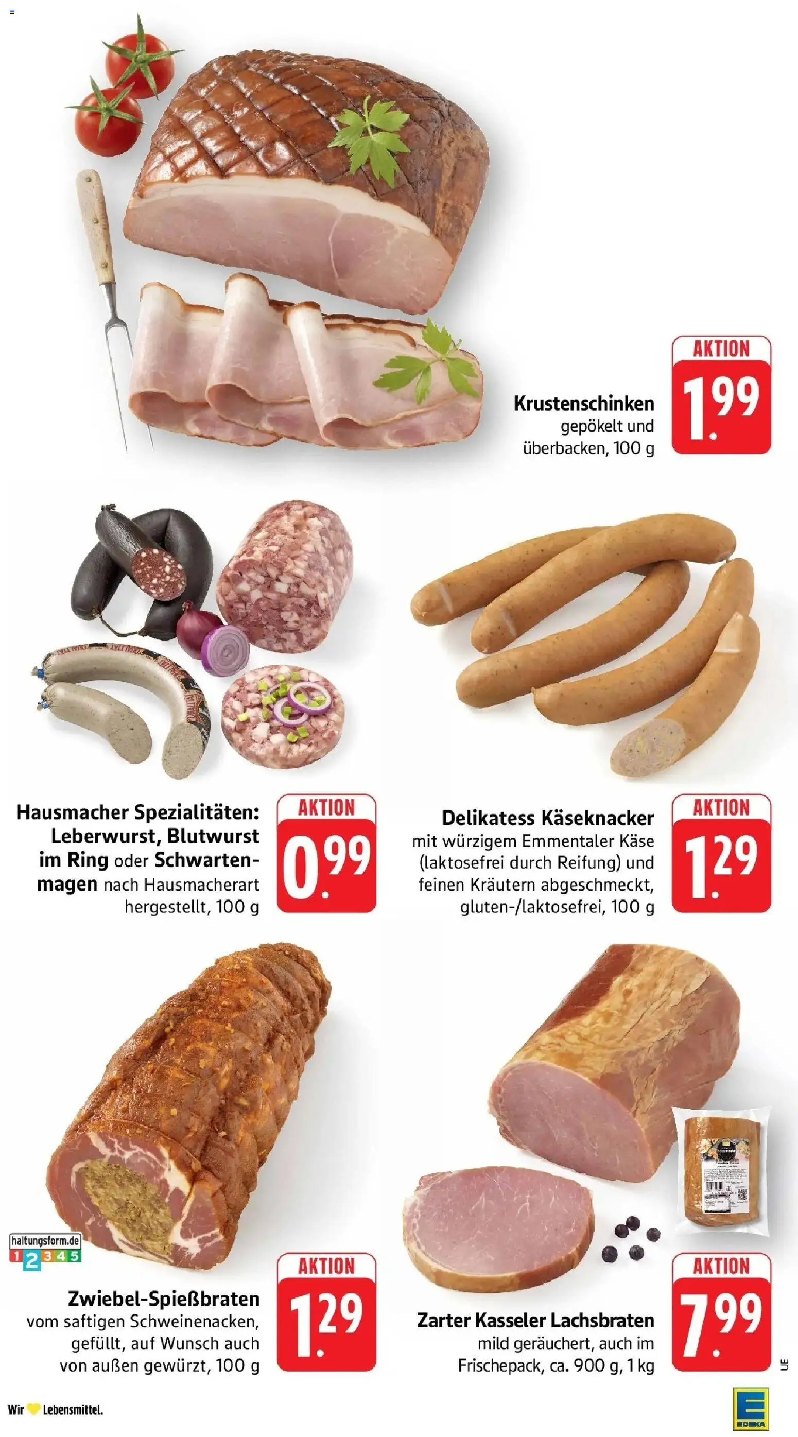Edeka Prospekt Heilbronn – gültig ab 26.10.2026 | Seite: 4 | Produkte: Käse, Spezialitäten