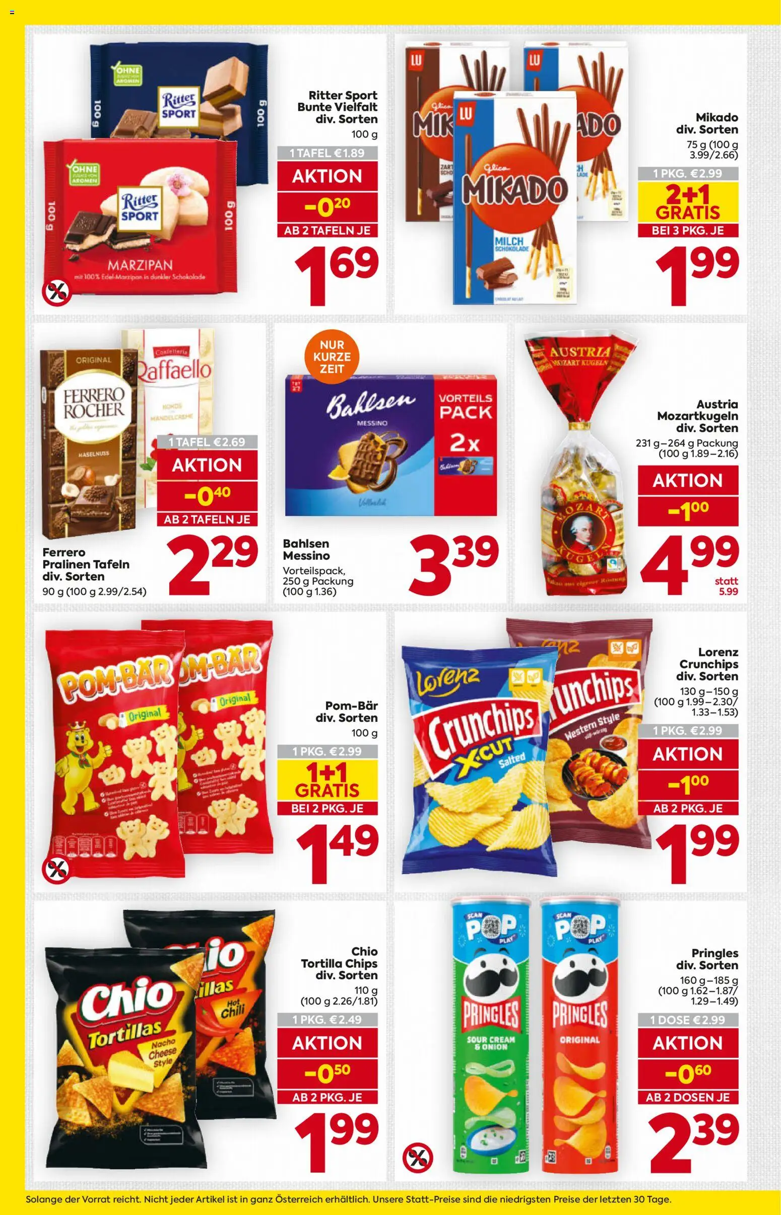 Billa AT akciós ujság - amely érvényes a következő dátumtól: 2026.10.22. | Oldal: 14 | Termékek: Chili, Chips, Chio, Ferrero rocher