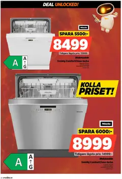 Power erbjudanden - Förhandsvisning av reklamblad från butik Power aktuell från 27/02/2026 | Sida: 54 | Produkter: Diskmaskin, Kuvert