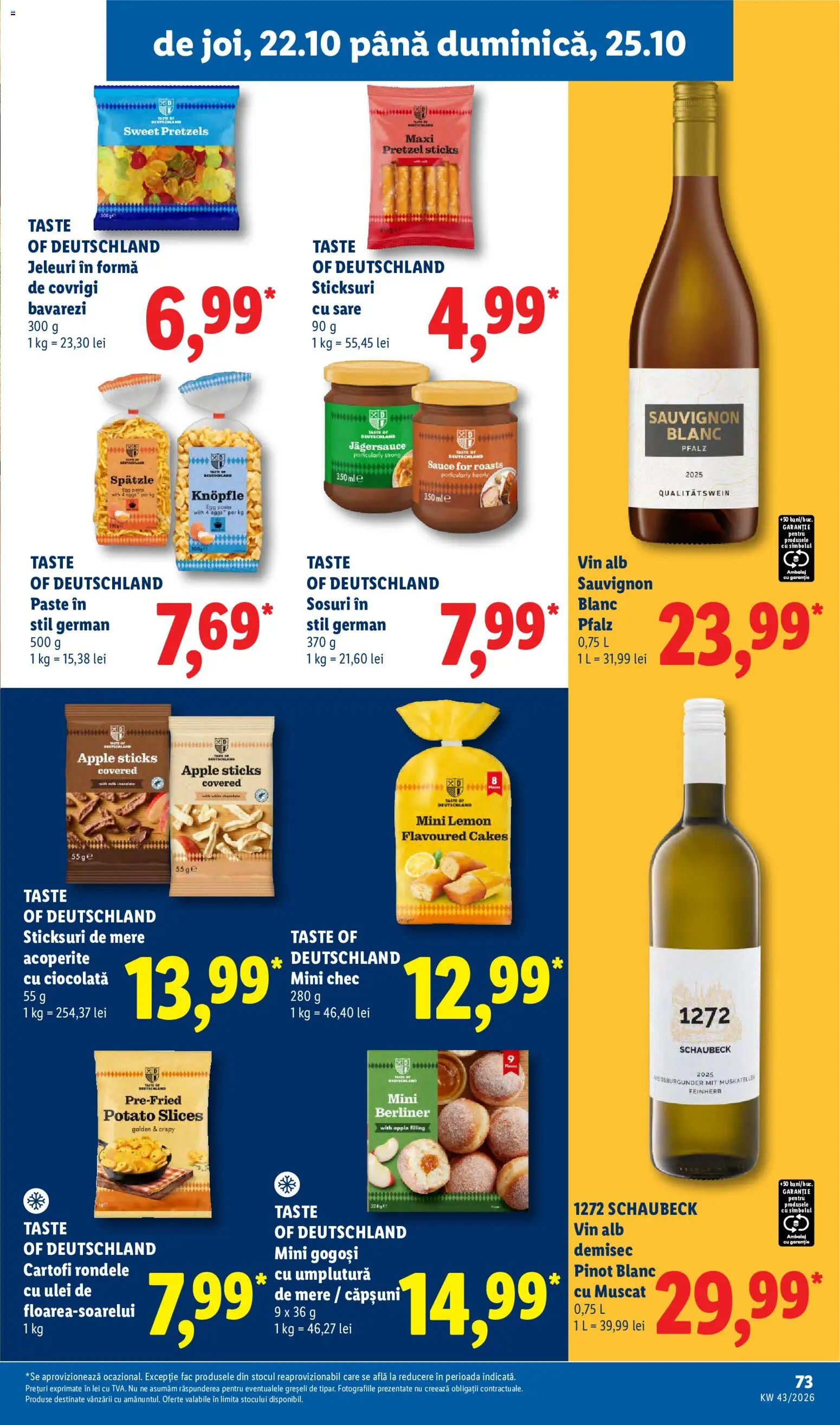 Noul catalog Lidl – valabil de la 19.10.2026 | Pagină: 73