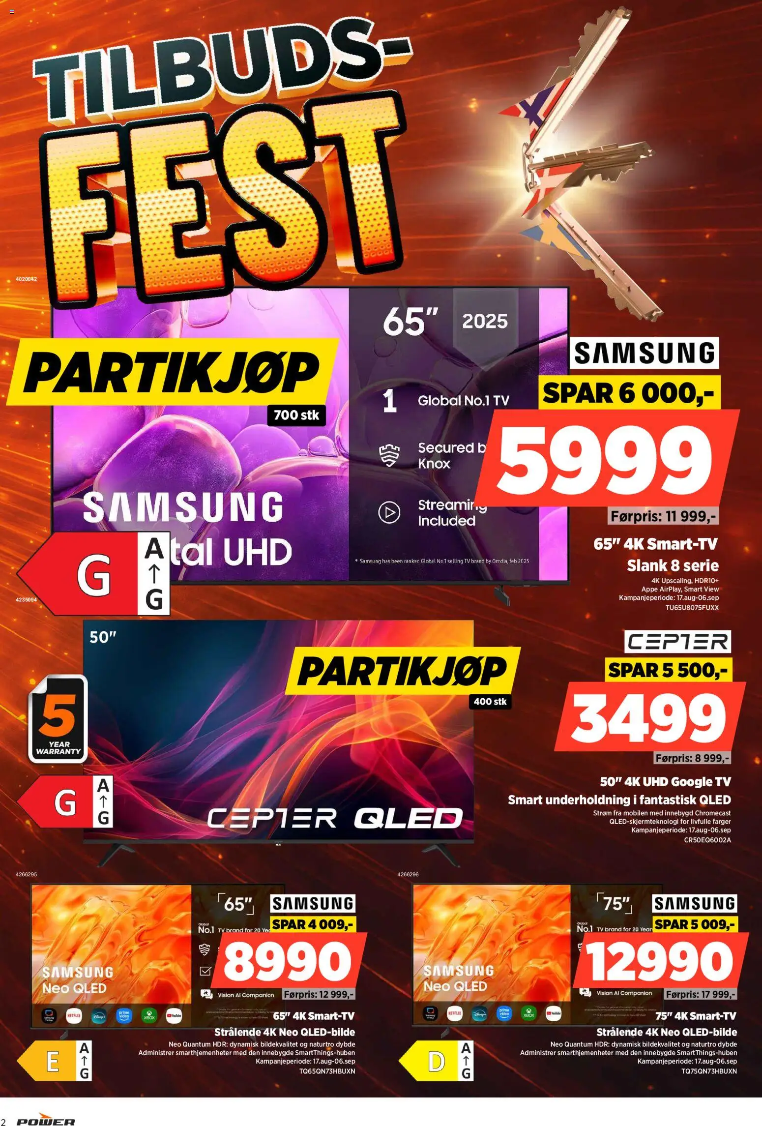 {H1} | Side: 2 | Produkter: Tv