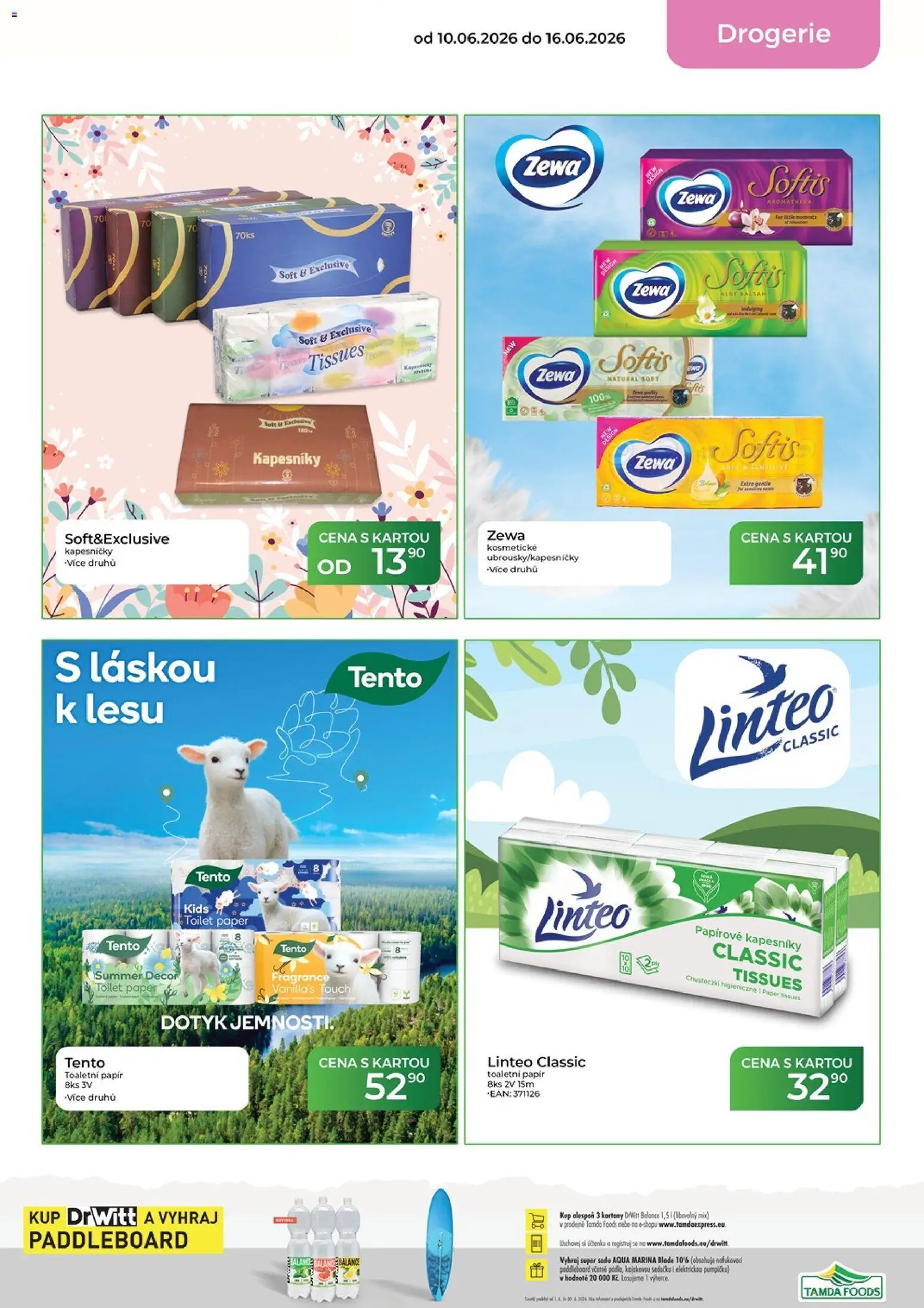 Tamda Foods leták od 10.06.2026 | Strana: 57 | Produkty: Toaletní papír, Papírové kapesníky, Sedačka, Drogerie