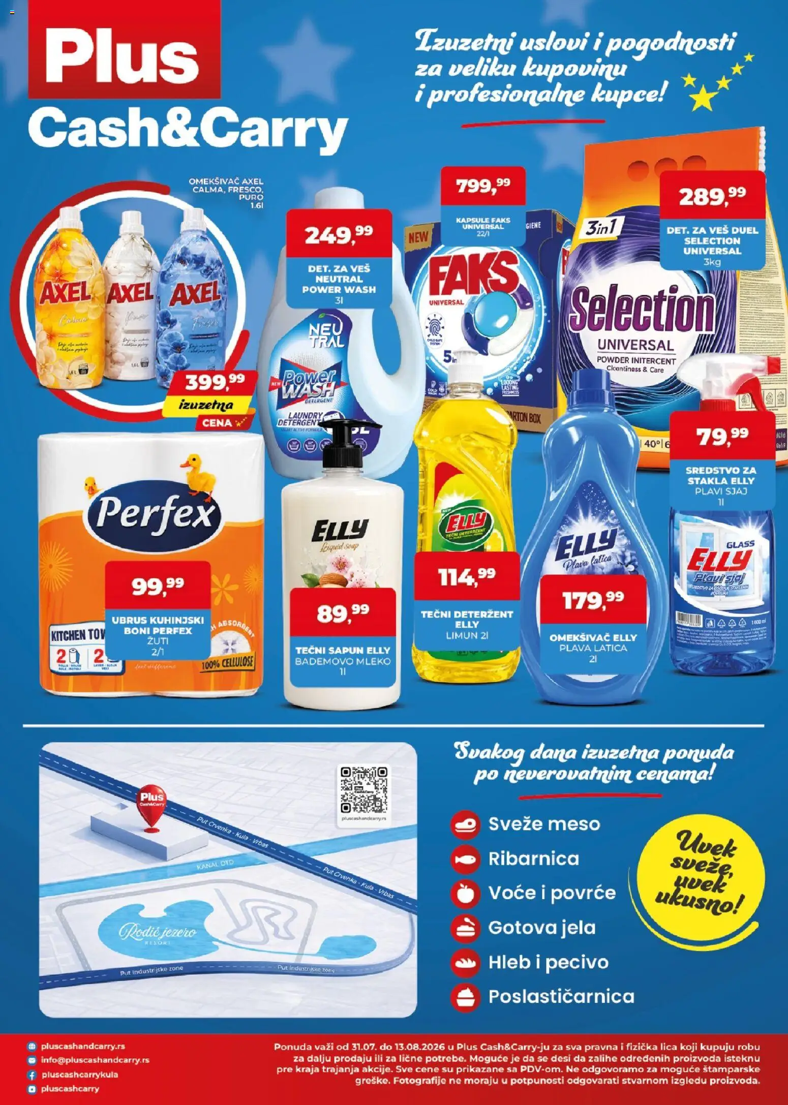 Plus Cash & Carry katalog - važi od 31.07.2026 | Strana: 4 | Proizvode: Tečni sapun, Ubrus, Hleb, Limun