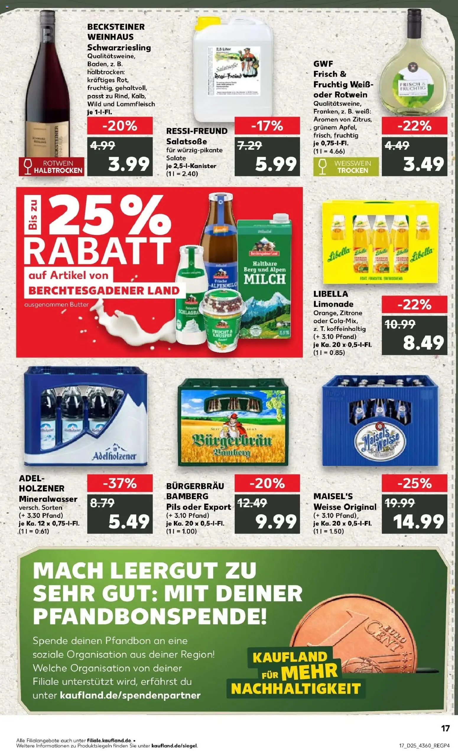 Kaufland Prospekt Bayreuth – gültig ab 18.06.2026 | Seite: 2 | Produkte: Butter, Pils, Dressing, Zitrone