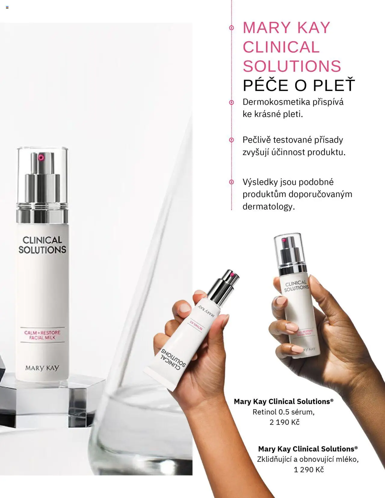 Mary Kay katalog - Mary Kay Clinical Solutions® od 16.03.2025 | Strana: 23 | Produkty: Přísady, Mléko, Sérum