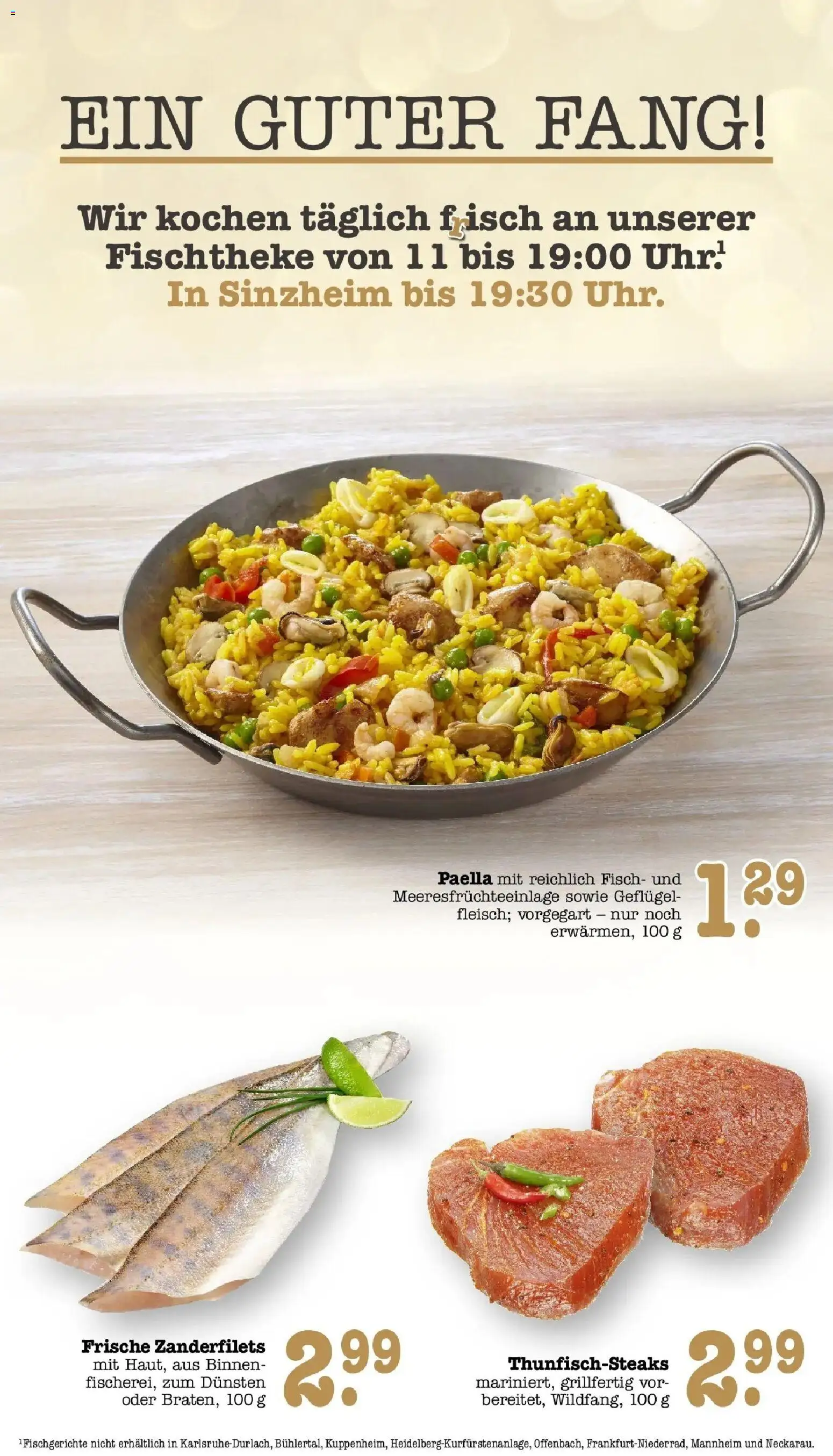 Edeka Prospekt Bühlertal (ab 05.10.2026) » Angebote Online | Seite: 25 | Produkte: Fisch, Uhr