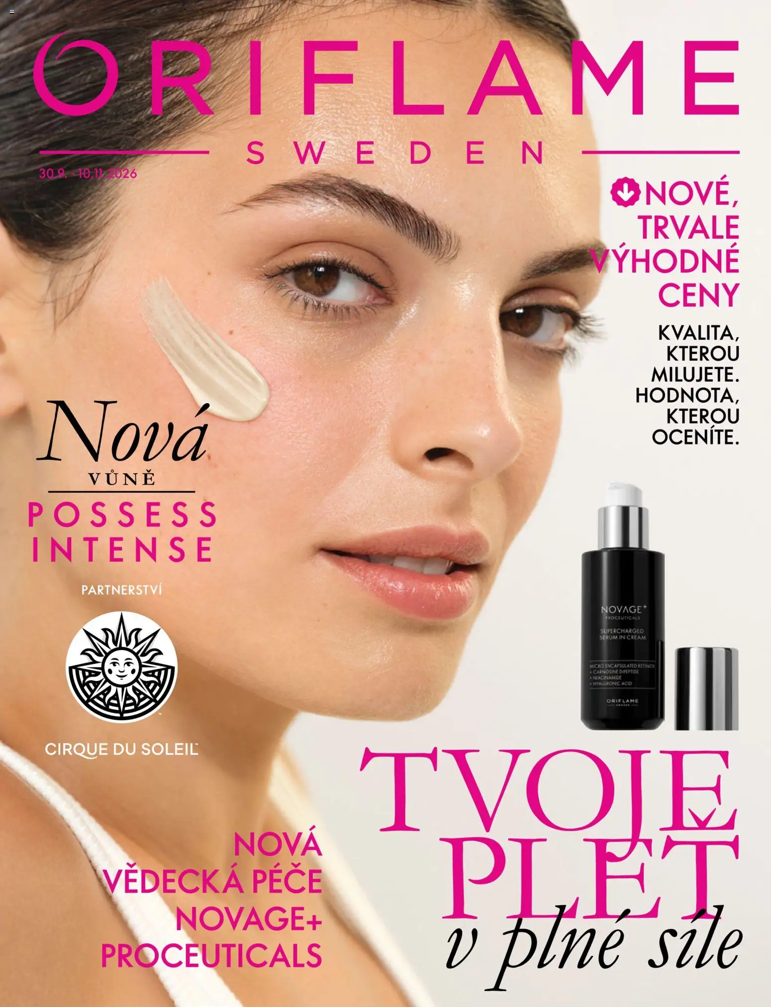 Oriflame katalog Novage+ Proceuticals od 30.09.2026 | Strana: 1 | Produkty: Sérum