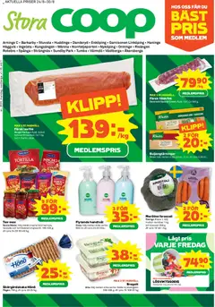 Coop Forum erbjudanden - Förhandsvisning av reklamblad från butik Coop Forum aktuell från 24/08/2026