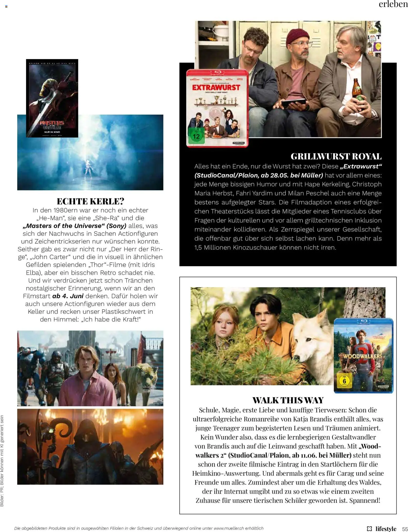 Müller aktionen Magazin – gültig ab 15.05.2026 | Seite: 55 | Produkte: Wurst, Bilder, Sony