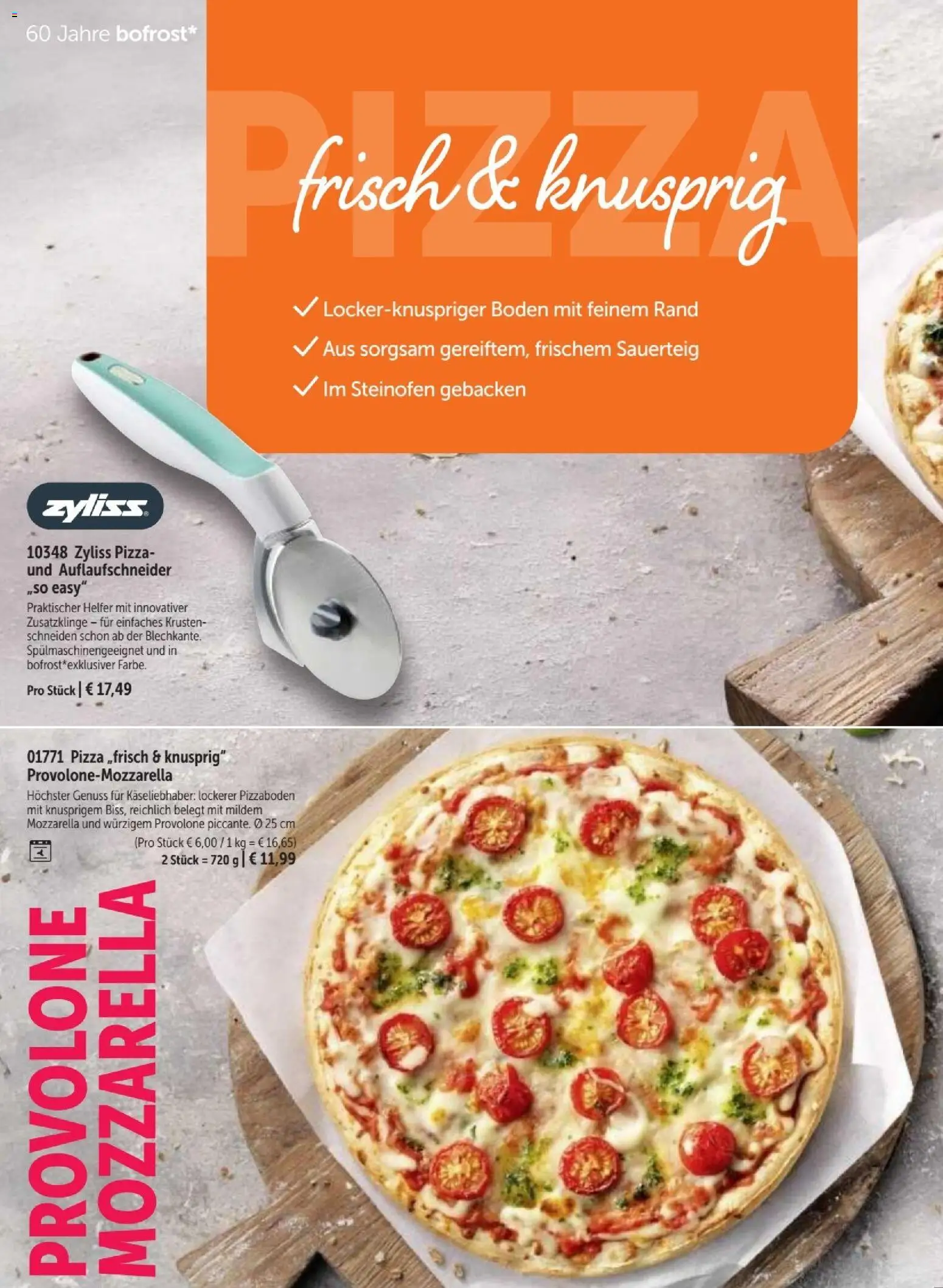 Bofrost Katalog – gültig ab 07.09.2026 | Seite: 118 | Produkte: Mozzarella, Pizza